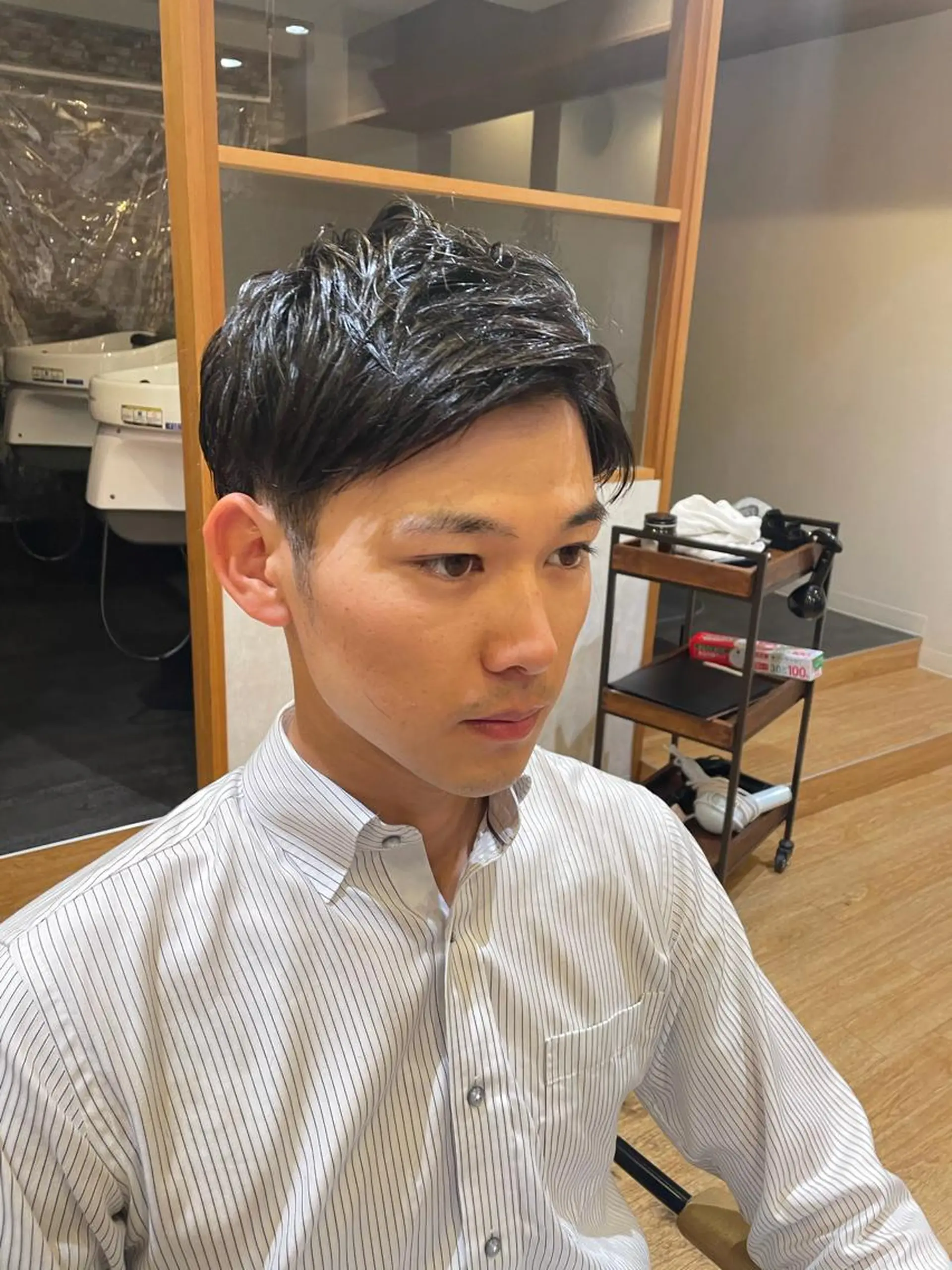 メンズ 川上 海のヘアスタイル