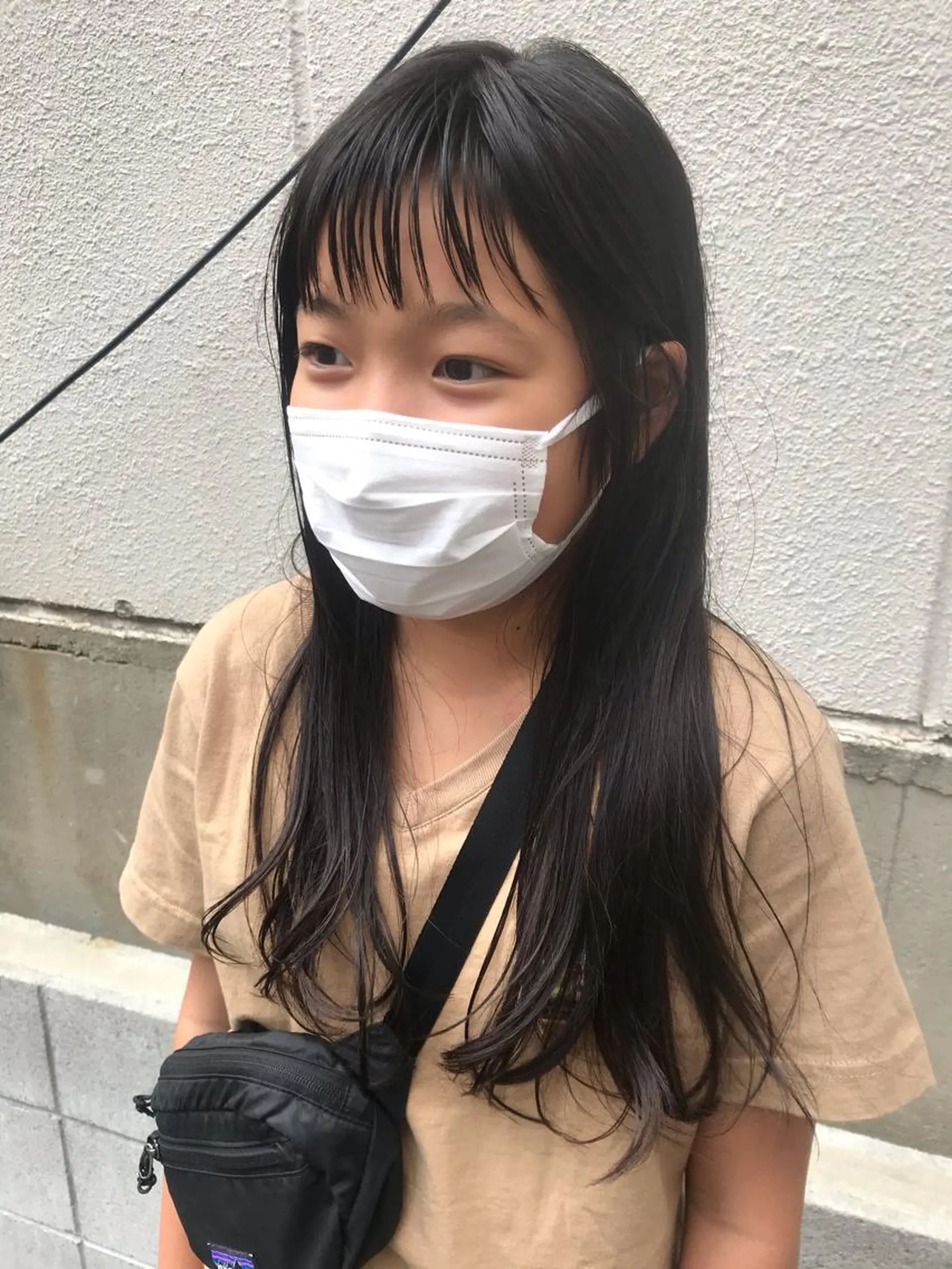 ロング 学生 カット さの あやねのヘアスタイル