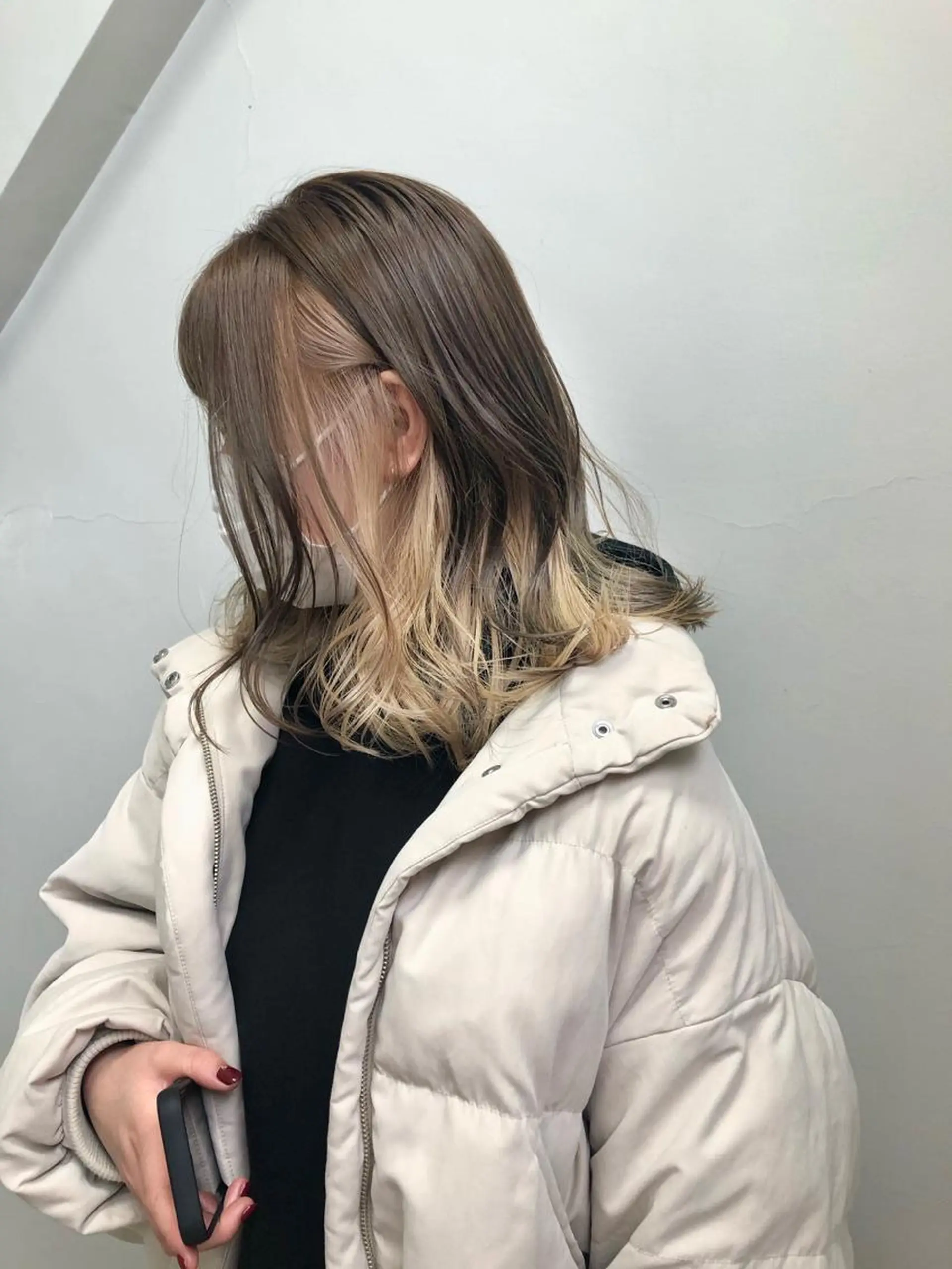 ミディアム カラー カット ヘアカラー トリートメント ヘアセット メンズ特化 パーマ/オザワのヘアスタイル