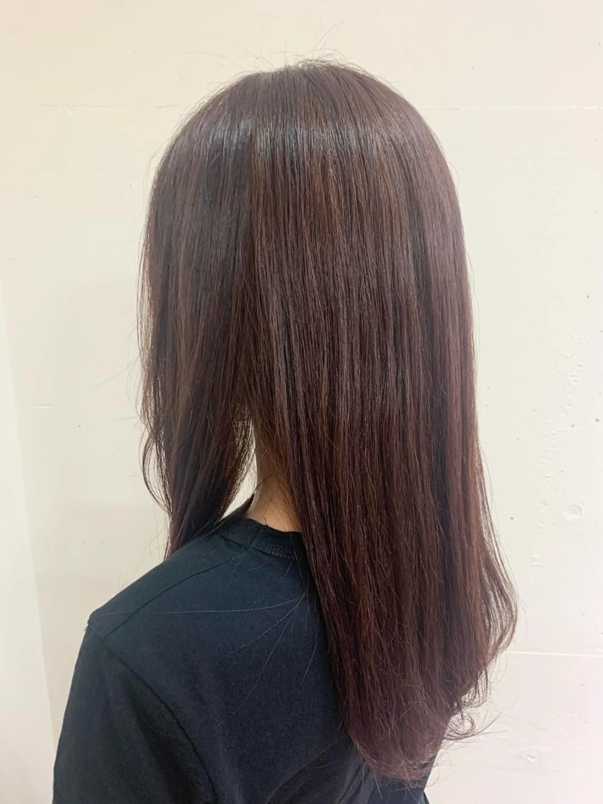 ロング カラー 戸丸 絵夢のヘアスタイル