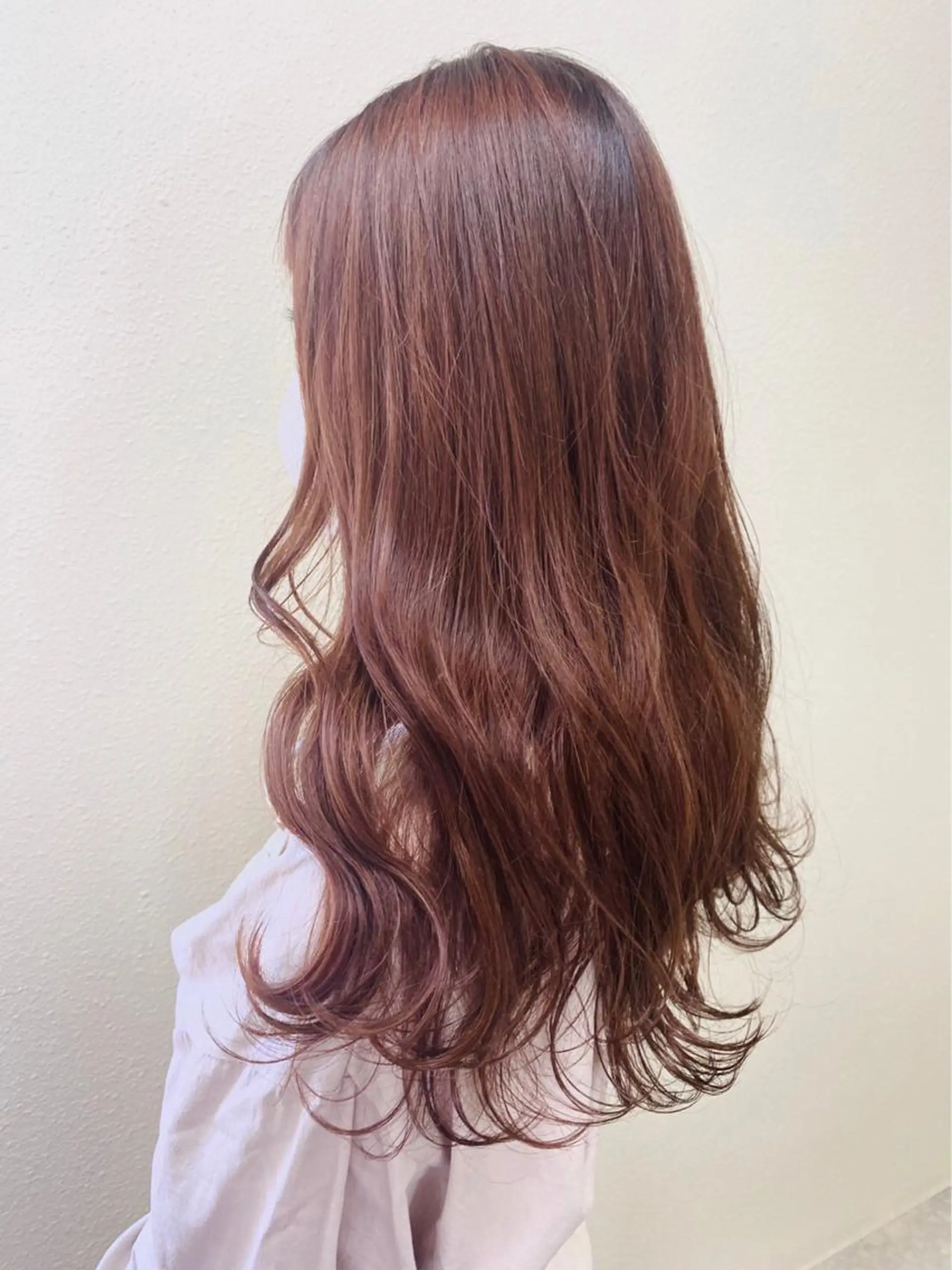 ロング カラー パーマ ヘアアレンジ メンズ キッズ ネイル マツエク・マツパ 女性専用サロン梅田 髪質改善カラーakiのヘアスタイル