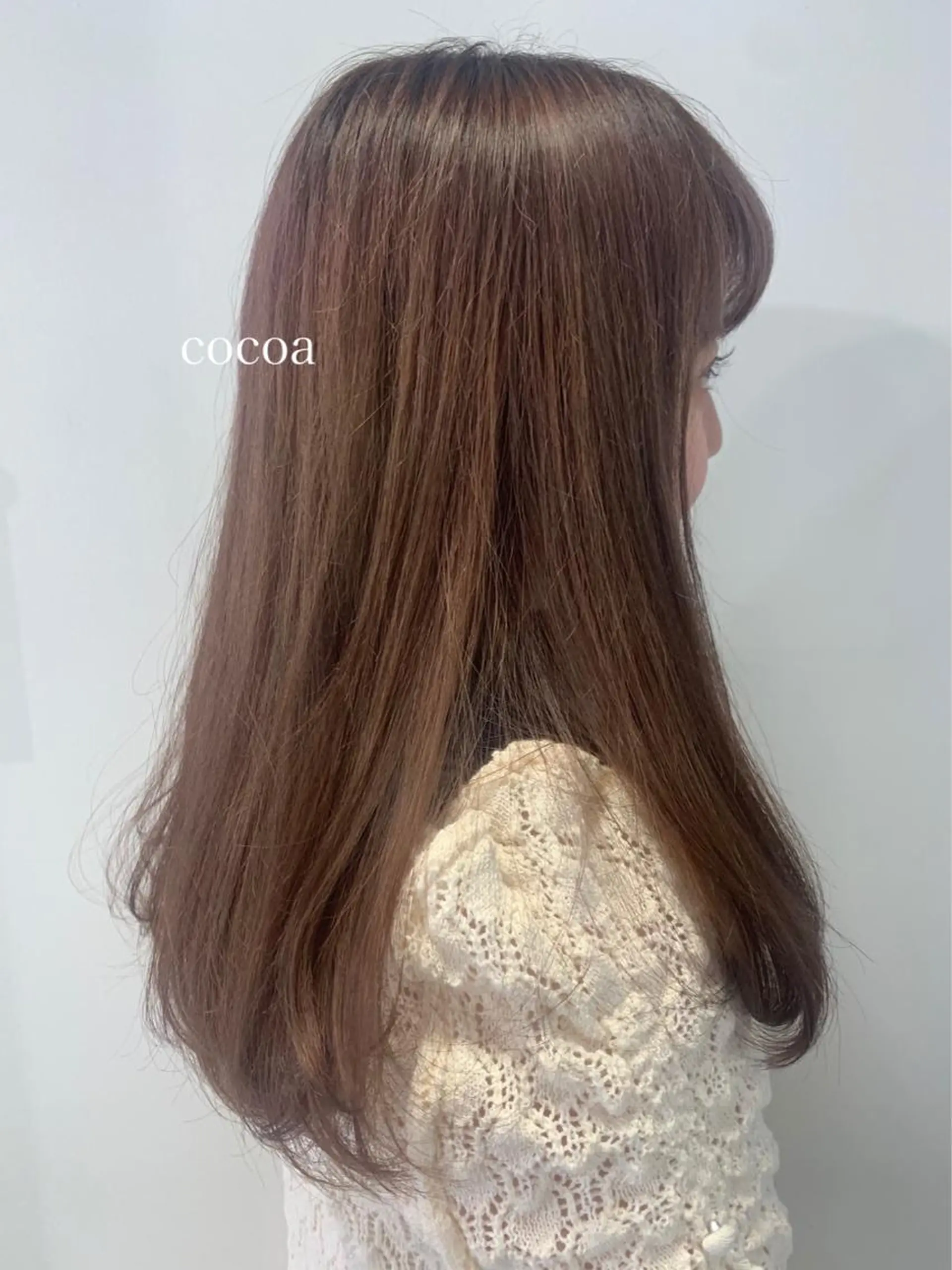 カラー ラベンダー/レイヤー スタイル🤎mamiのヘアスタイル