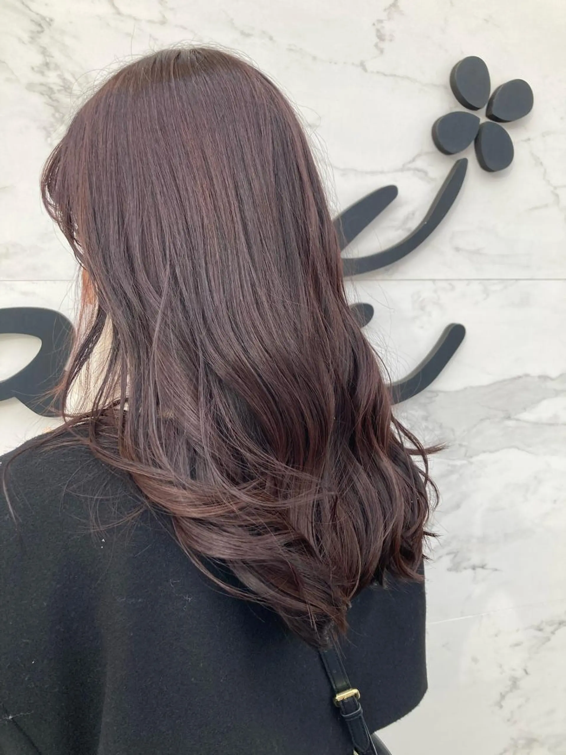 ロング カラー ピンクカラー カット ヘアカラー トリートメント 【shanti】 伊藤奈生のヘアスタイル