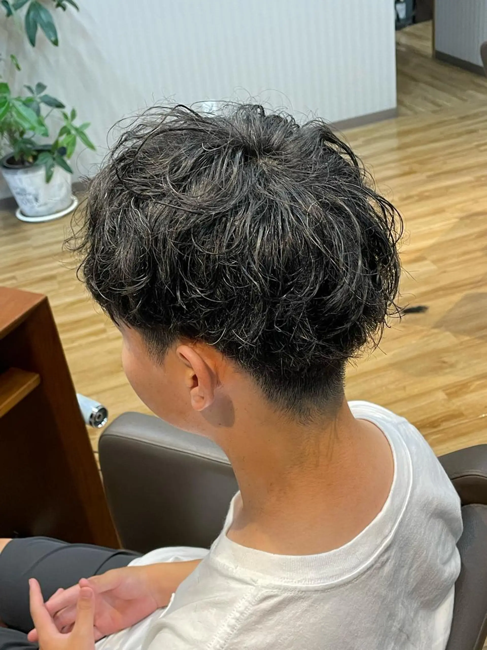 メンズ arika オケシ　リョウダイのヘアスタイル