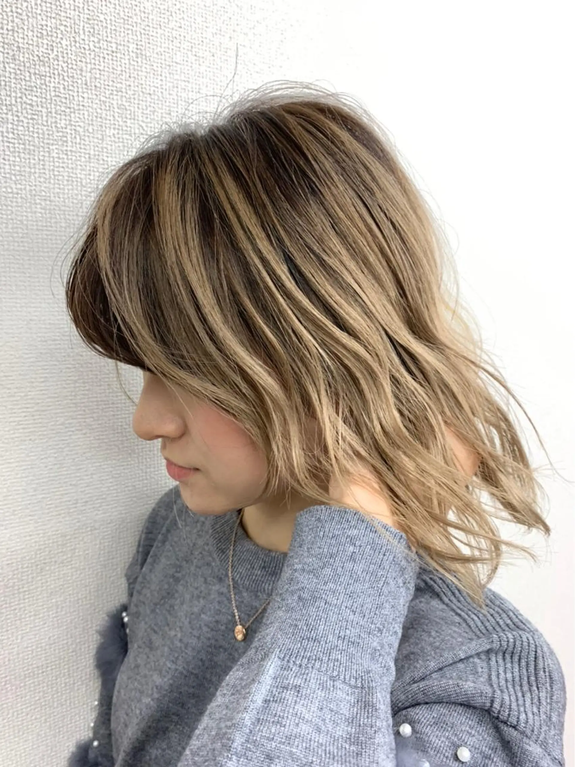 ミディアム Libelle hair salonのヘアスタイル