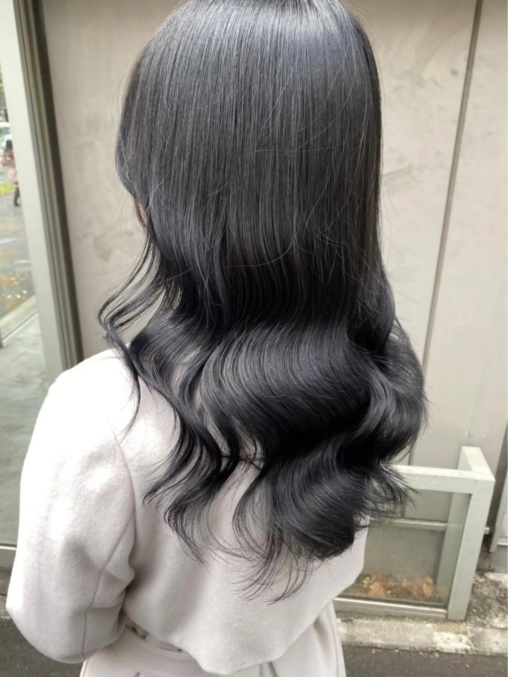 ロング カラー 💕コテ巻き風パーマ 💕KEIYA 💕のヘアスタイル