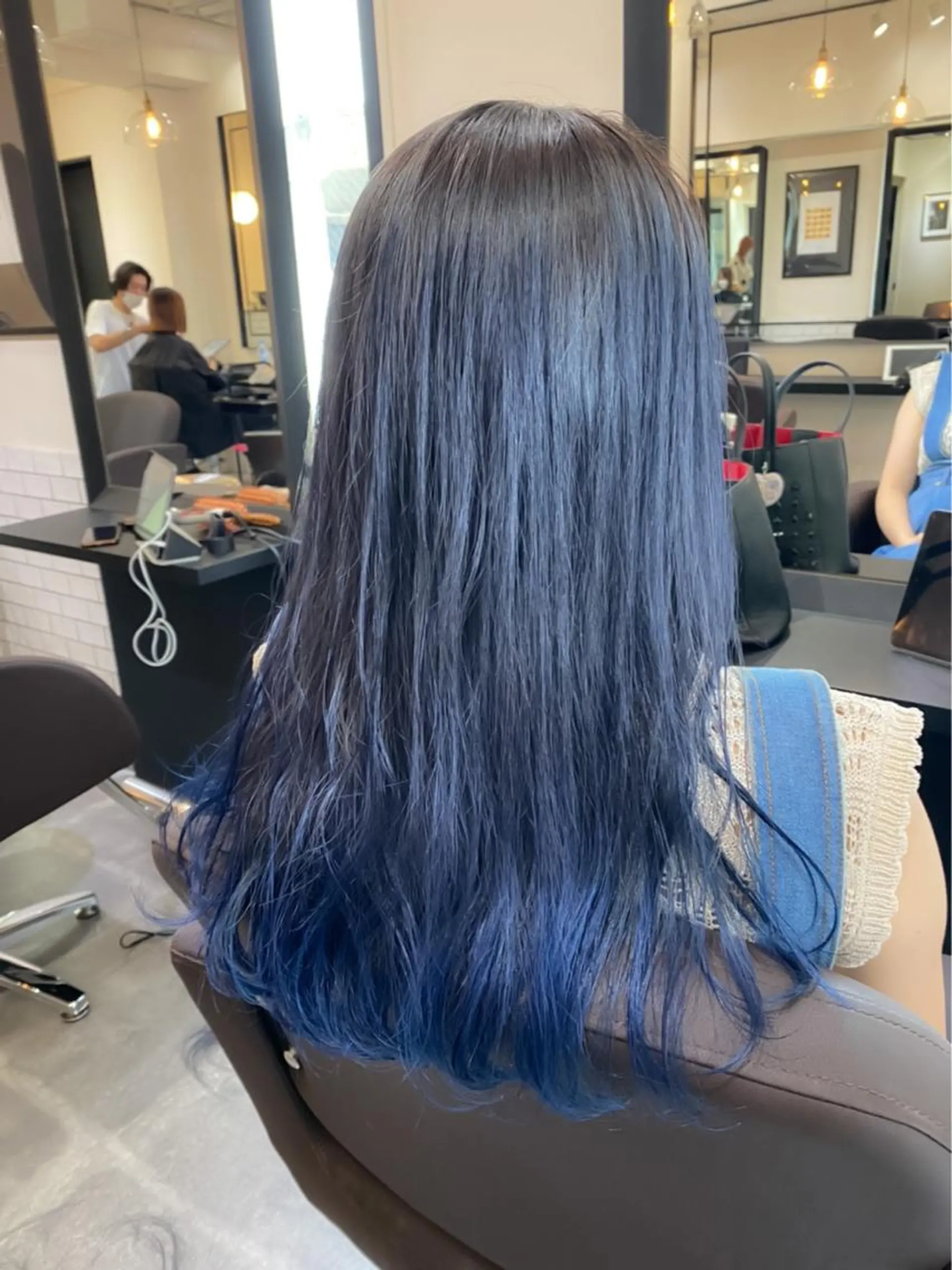 ロング カット ヘアカラー 🌈髪質改善💕 縮毛矯正✨青木まで✨のヘアスタイル