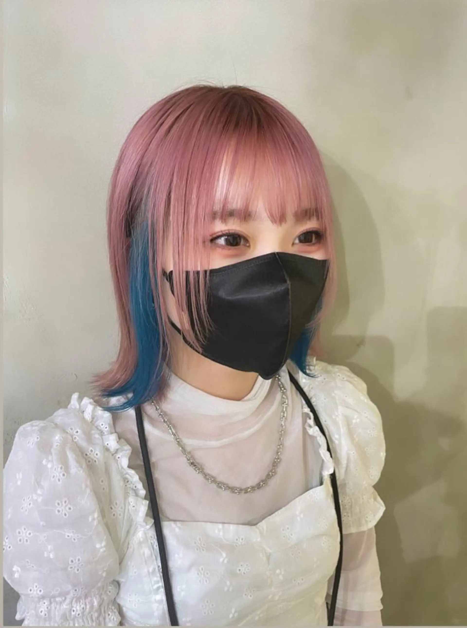 セミロング ﾚｲﾔｰ🩵透明感 ೀユイ🌙のヘアスタイル