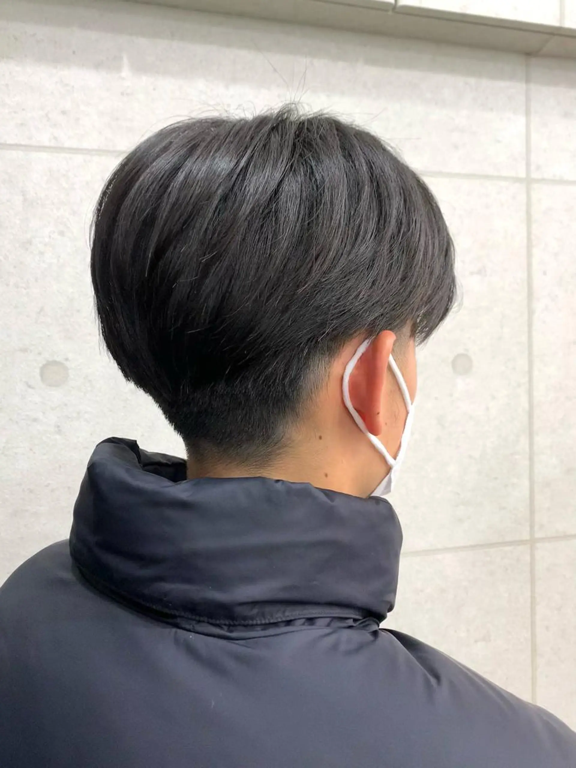 ショート メンズ レイヤー ハイトーン 暖色⭐︎KANAKOのヘアスタイル