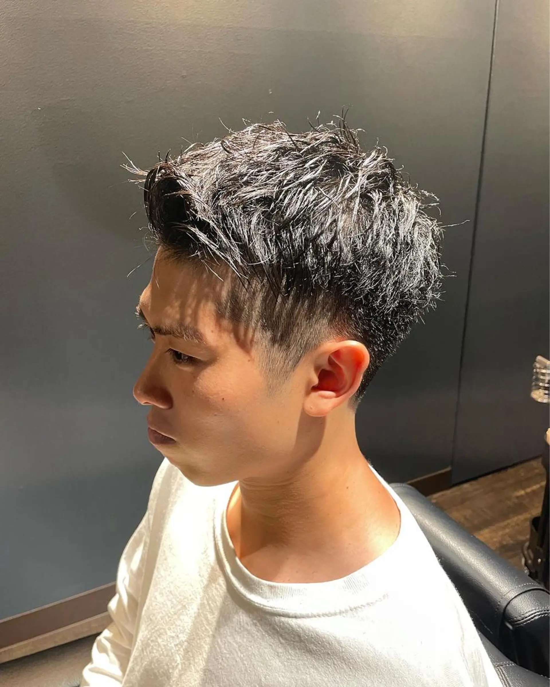 ミディアム KINGSMAN TOKYO    BARBERSHOP 2nd所属・メンズカット専門/ 加藤　拓のヘアスタイル