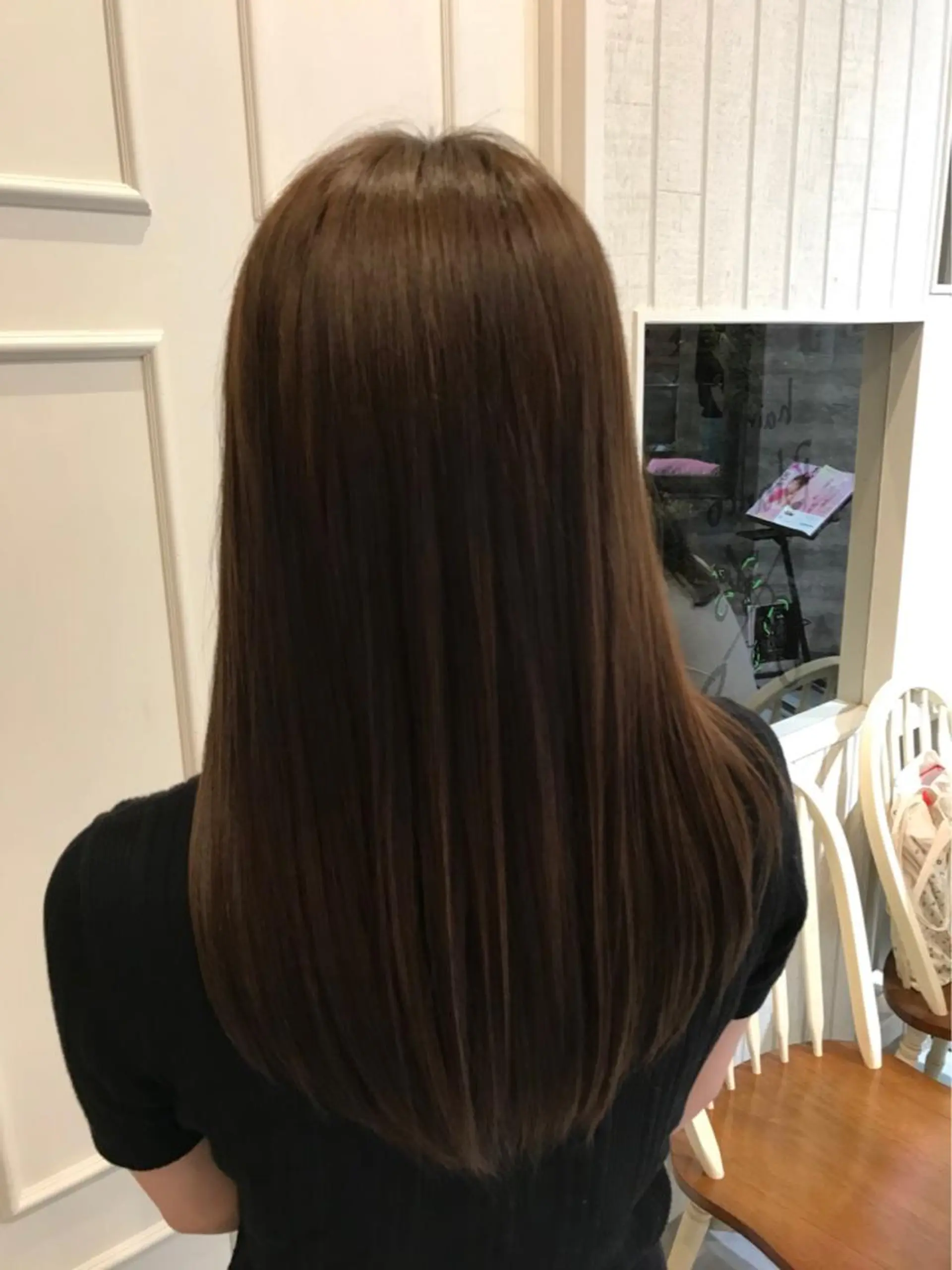 セミロング カラー ベージュカラー ブラウンカラー 🫟Blanco🫟 Color&Careのヘアスタイル