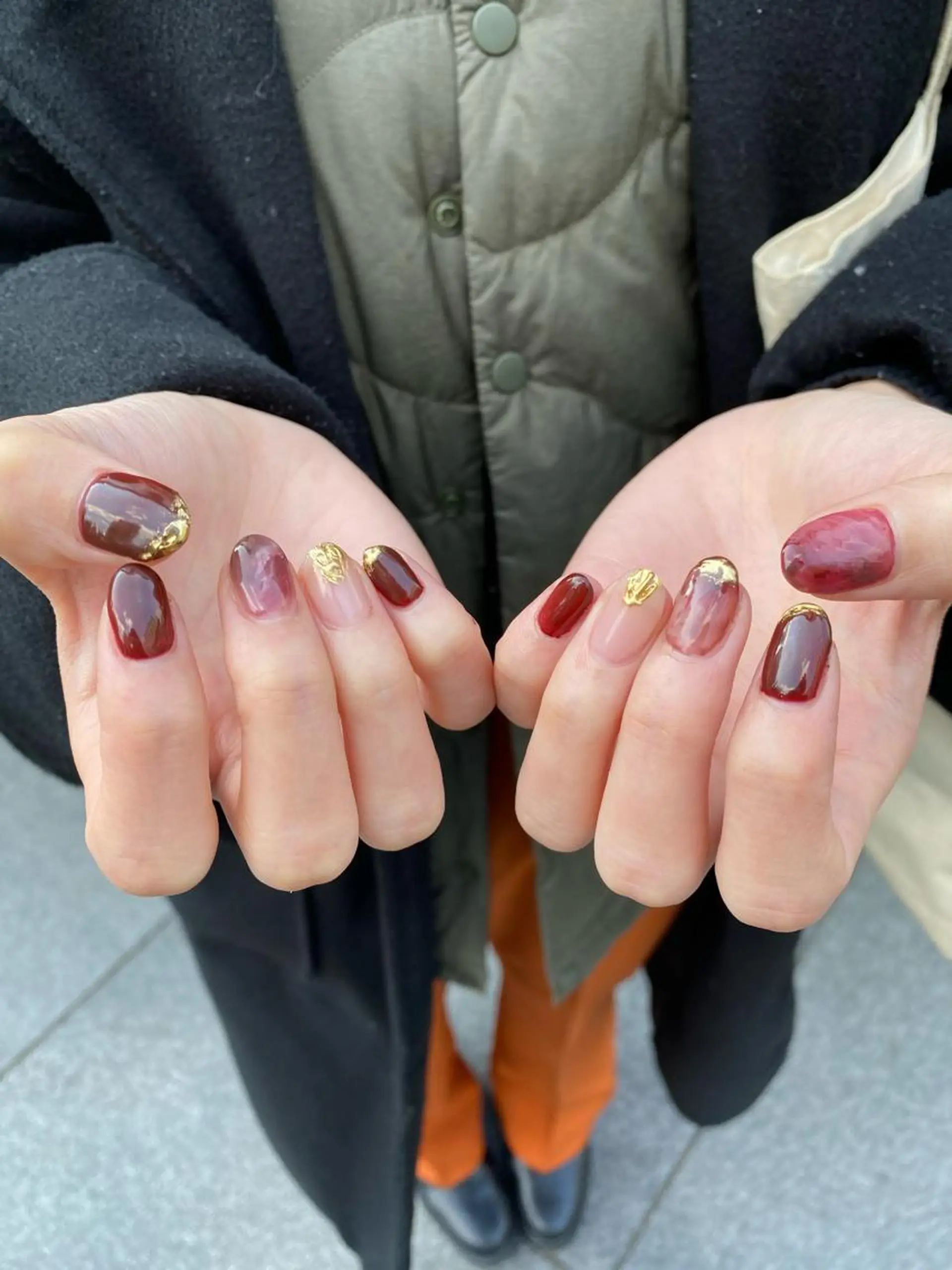 ネイル ニュアンスネイル 個性派／中韓ネイル SAKURAのネイルデザイン