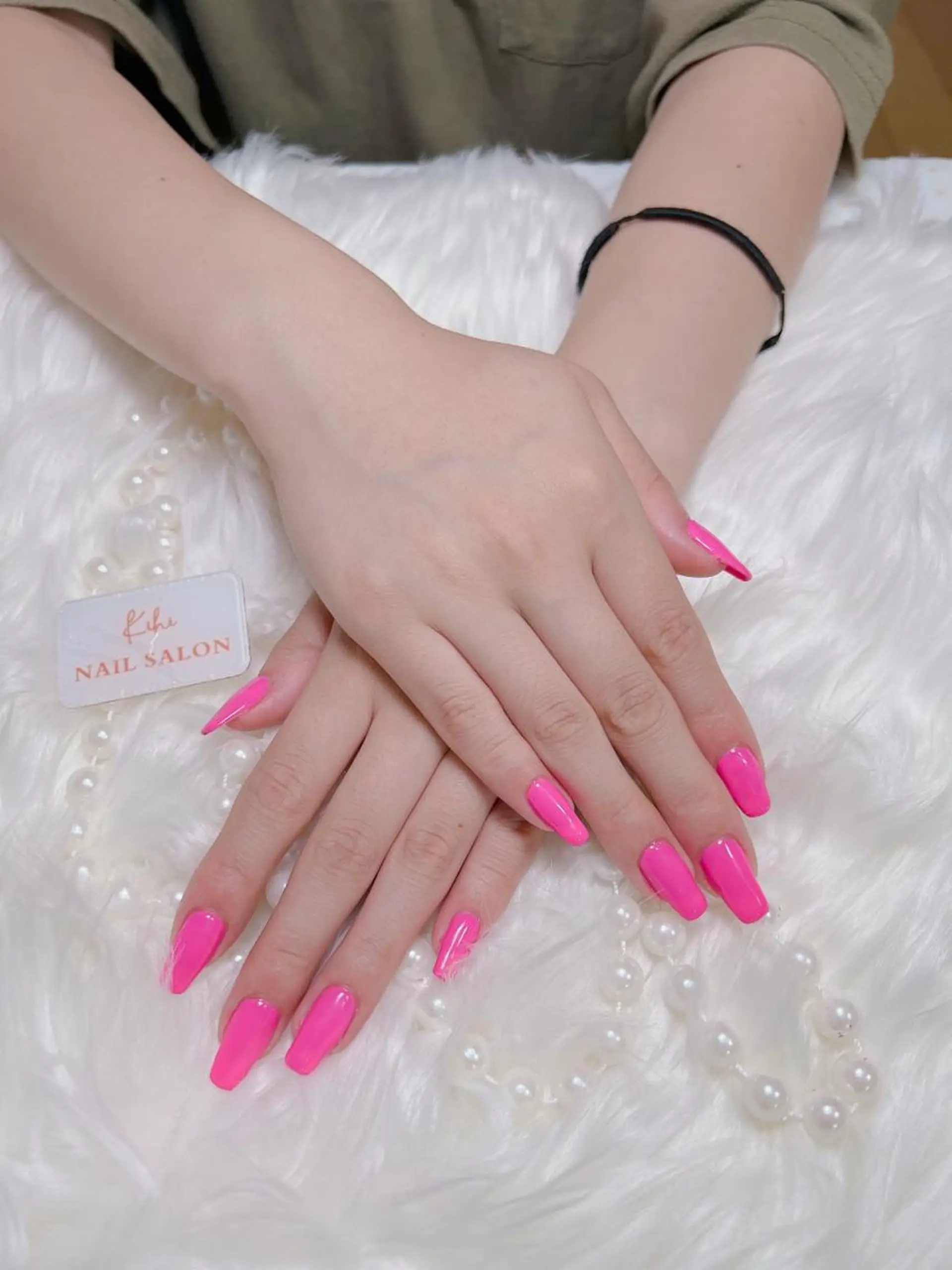 ネイル ワンカラーネイル ハンドネイル 米澤 ハナユキのネイルデザイン