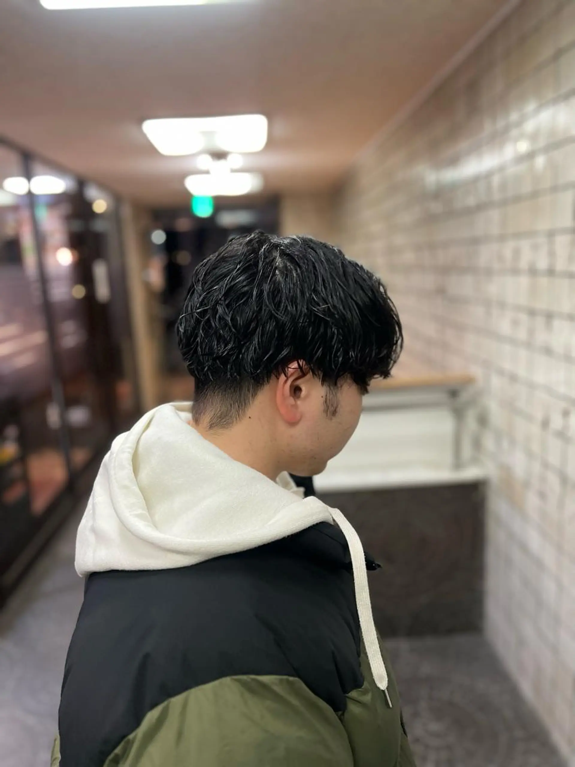 ショート パーマ メンズ 圓子 快のヘアスタイル