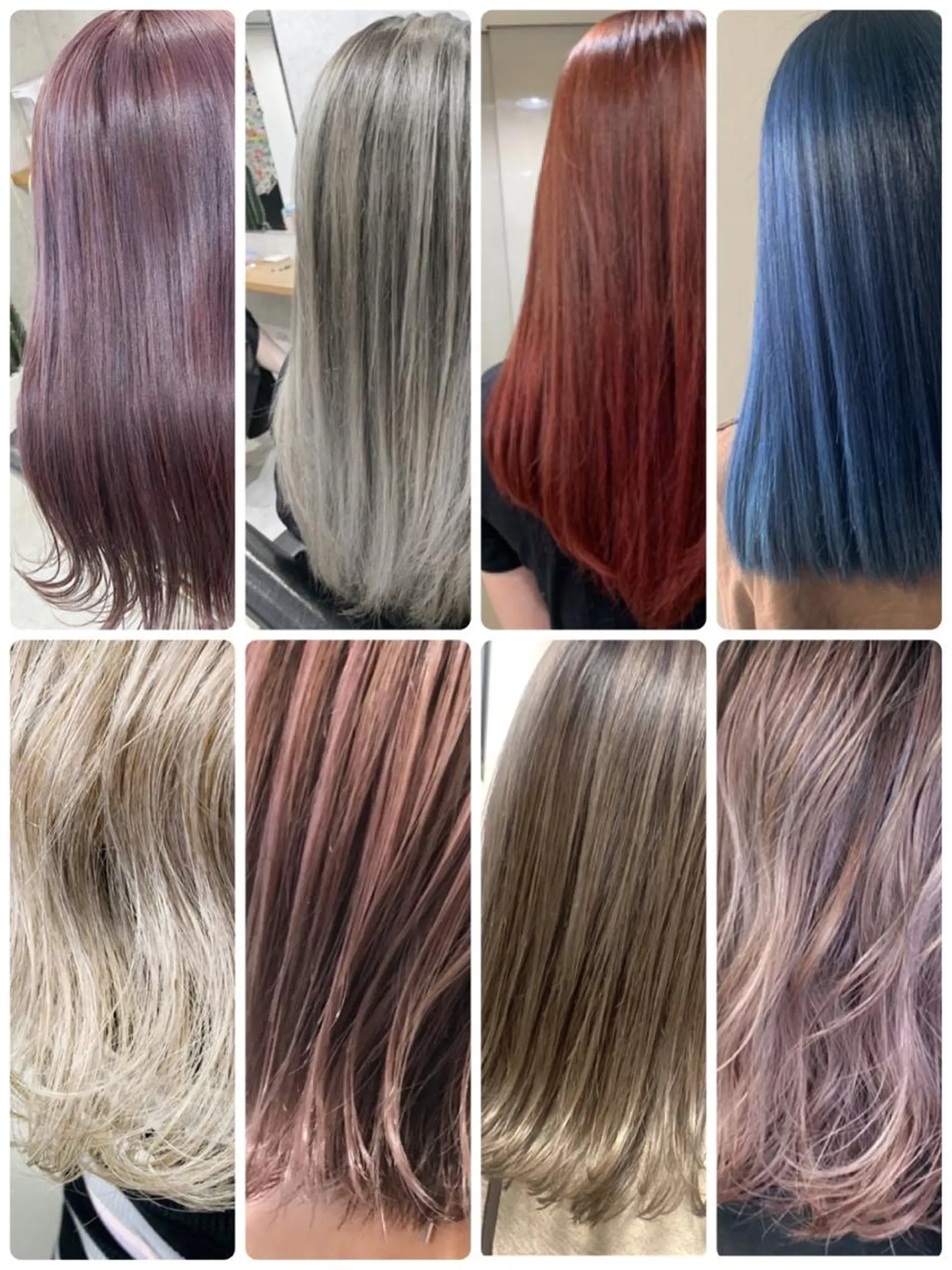 カラー ヘアアレンジ ダブルカラー ヘアカラー 松井那津子 /ハイライトブリーチのヘアスタイル