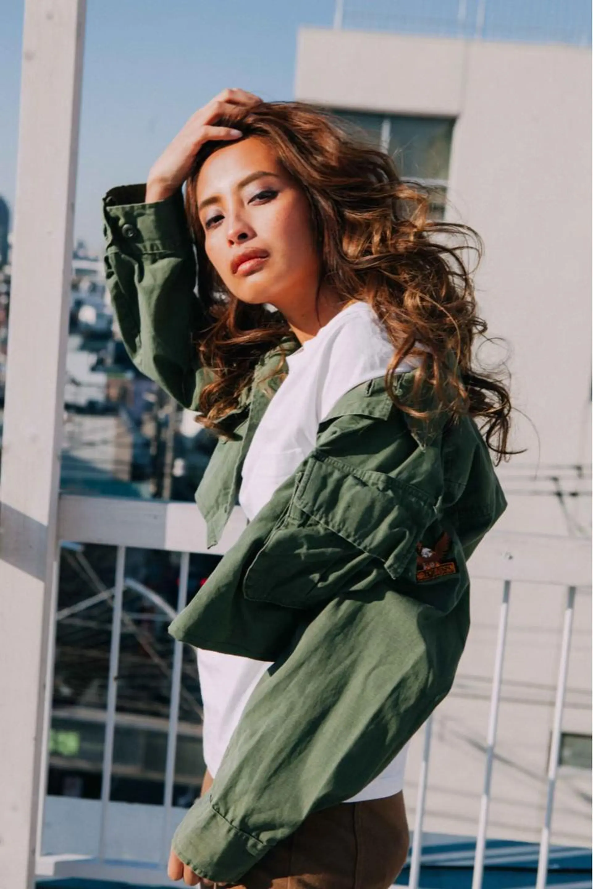 ロング 遊佐 瑞紀のヘアスタイル