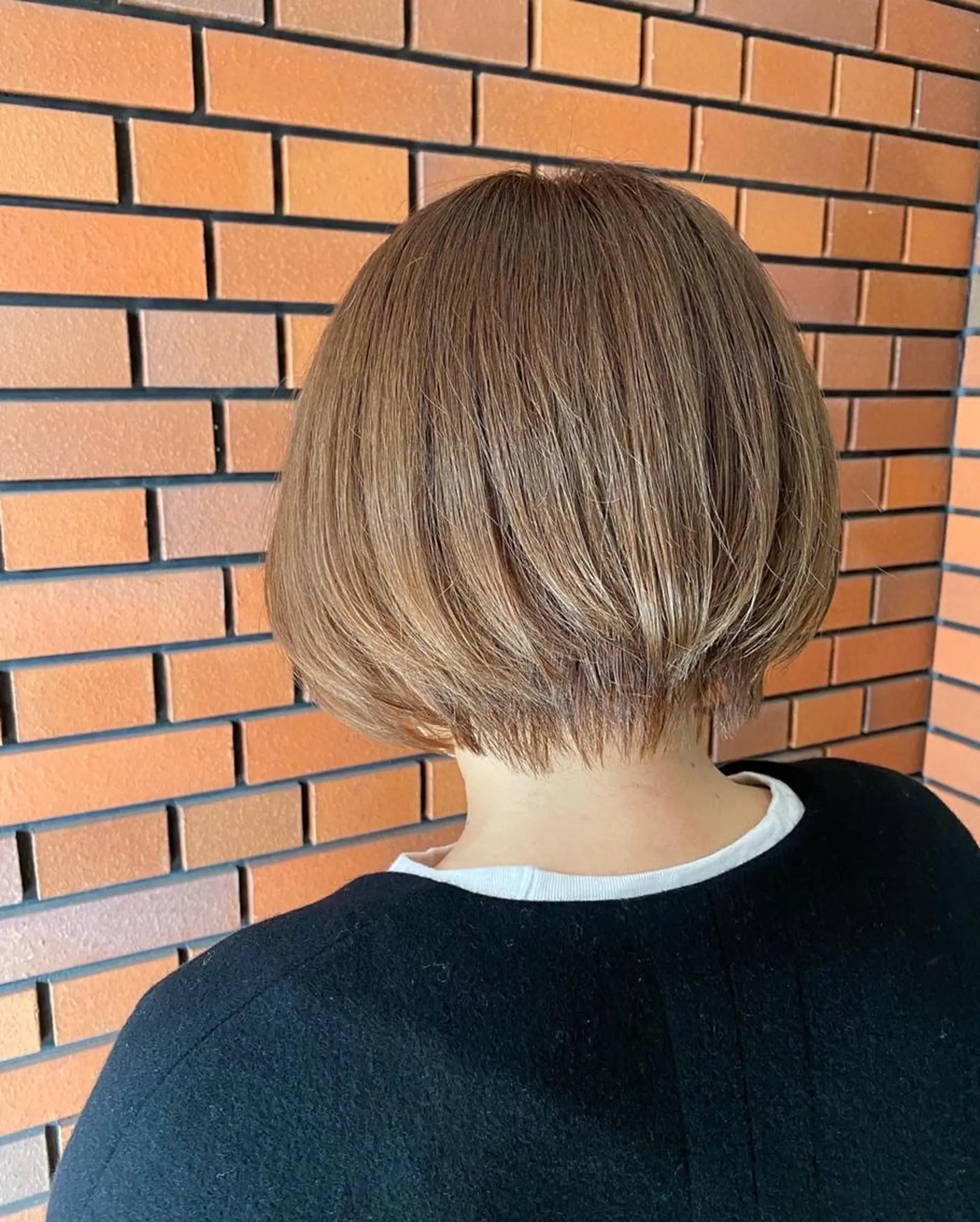 ショート カラー カット ヘアカラー トリートメント エイトウメダ 店長　稲尾友則のヘアスタイル