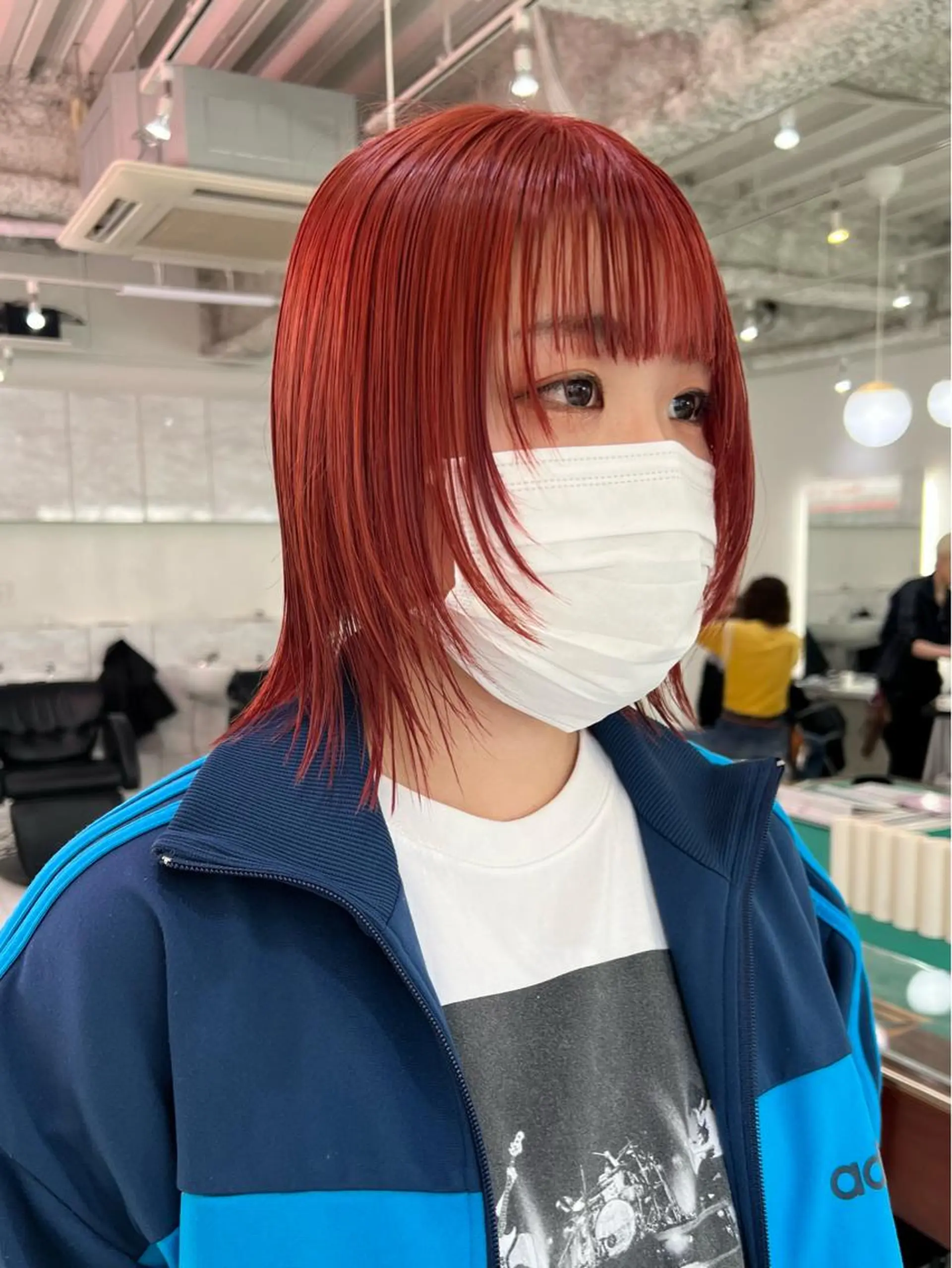 ミディアム 💥ウルフカット デザインあんな💥のヘアスタイル