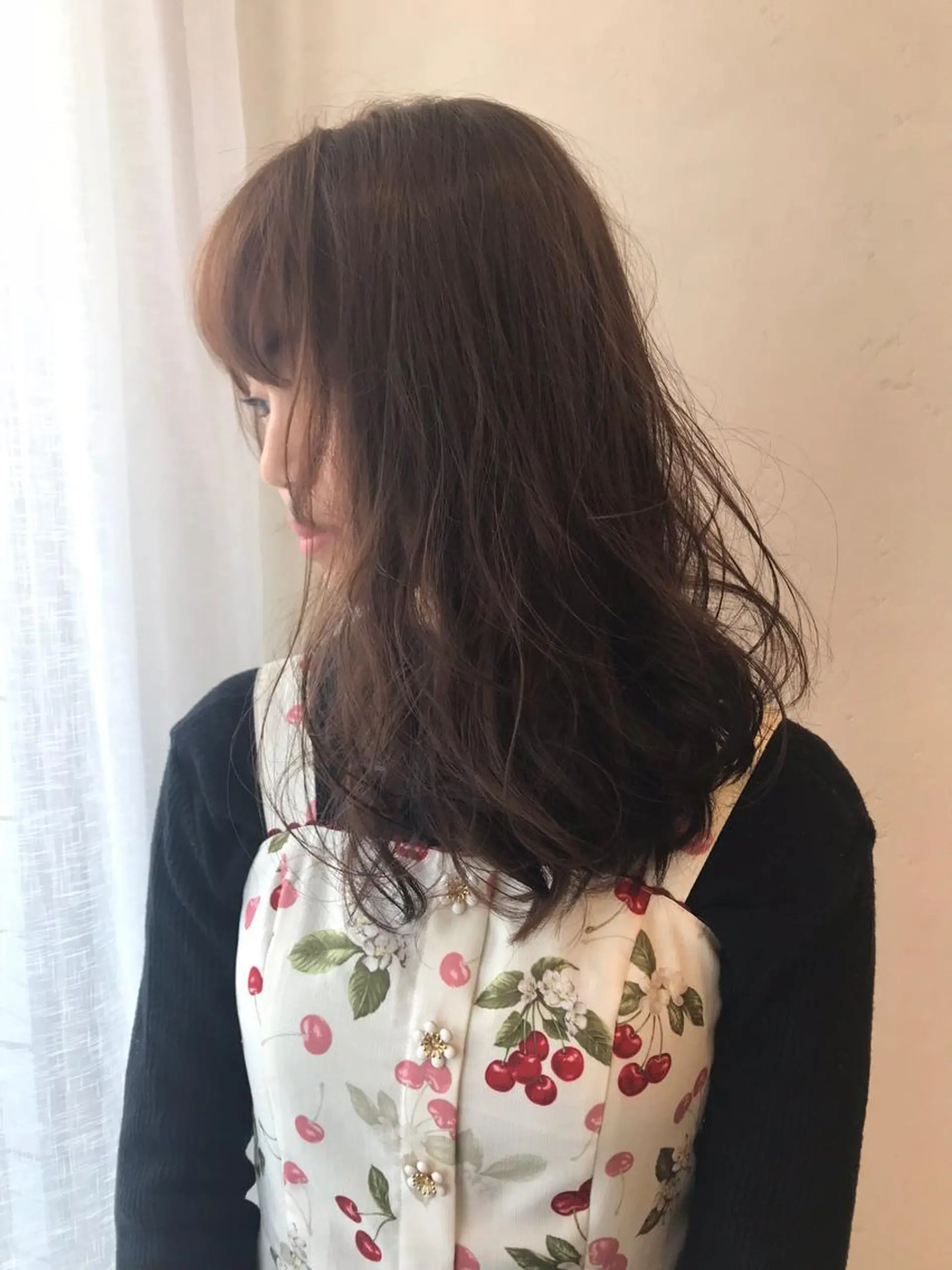 ミディアム カラー sharesalon セキケイタのヘアスタイル