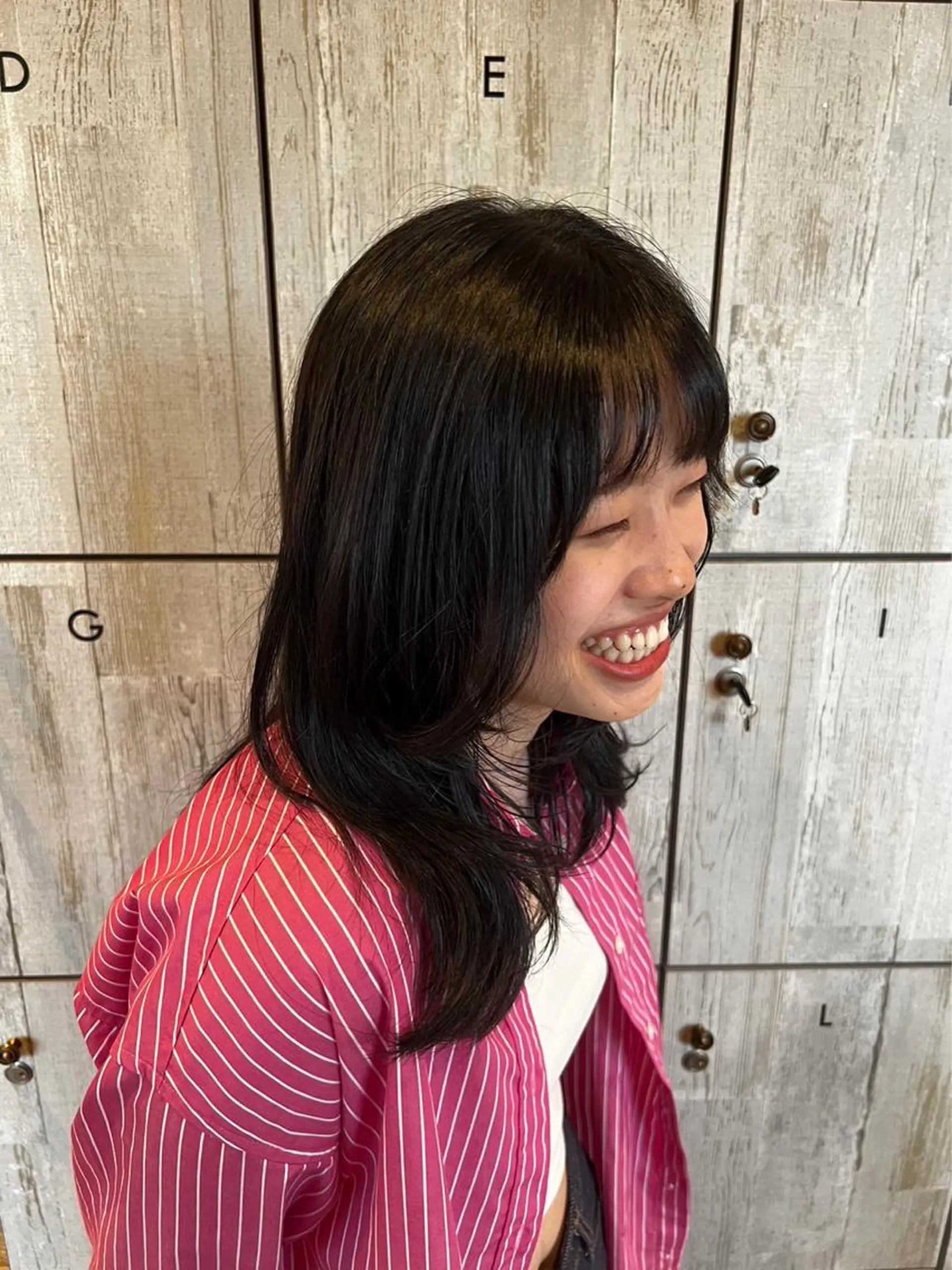 セミロング カラー れいな🌼 ボブ･艶カラー🌼のヘアスタイル