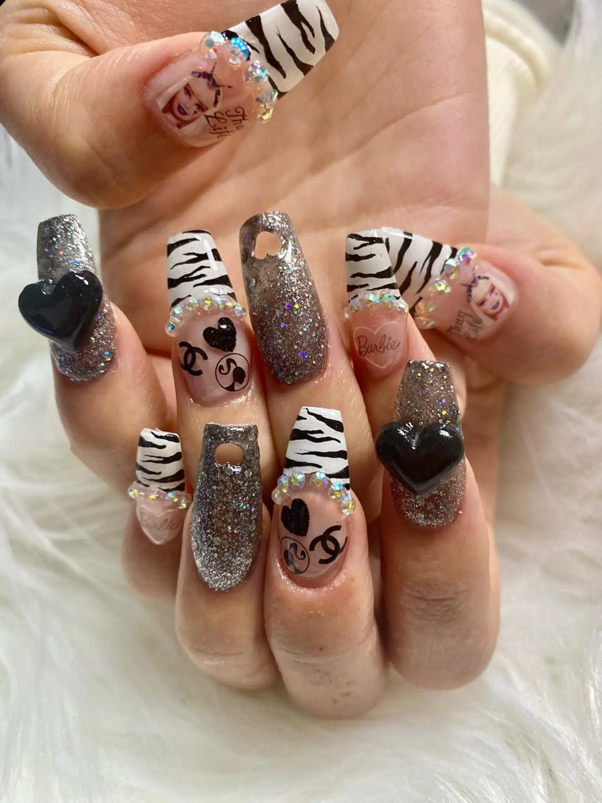 ネイル 長さ出し ネイルチップ Bonny Nailのネイルデザイン