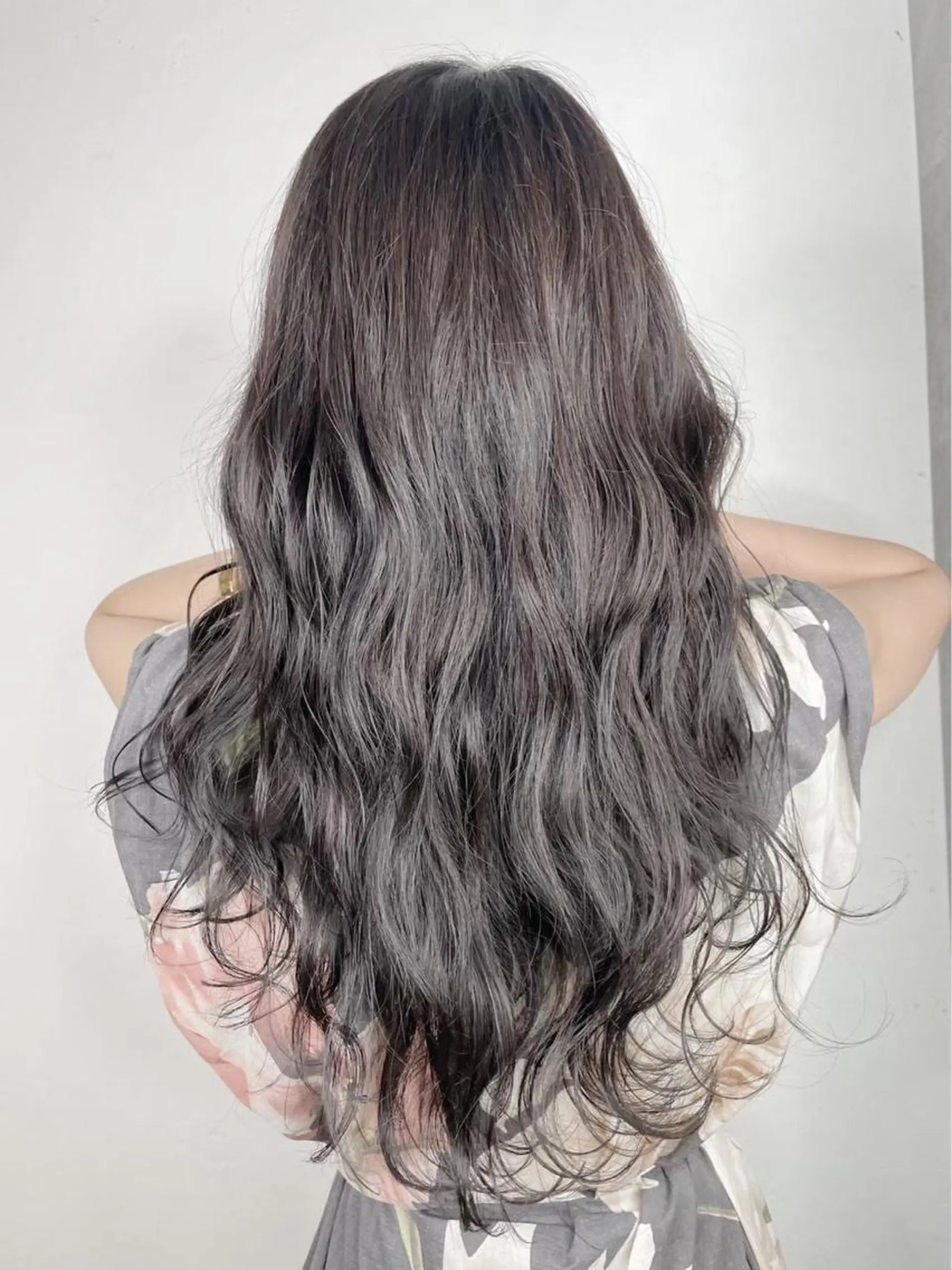 ロング カラー パーマ ヘアアレンジ メンズ キッズ ネイル マツエク・マツパ アイブロウ _WHITE高槻所属・_WHITE高槻店 yusukeのヘアスタイル