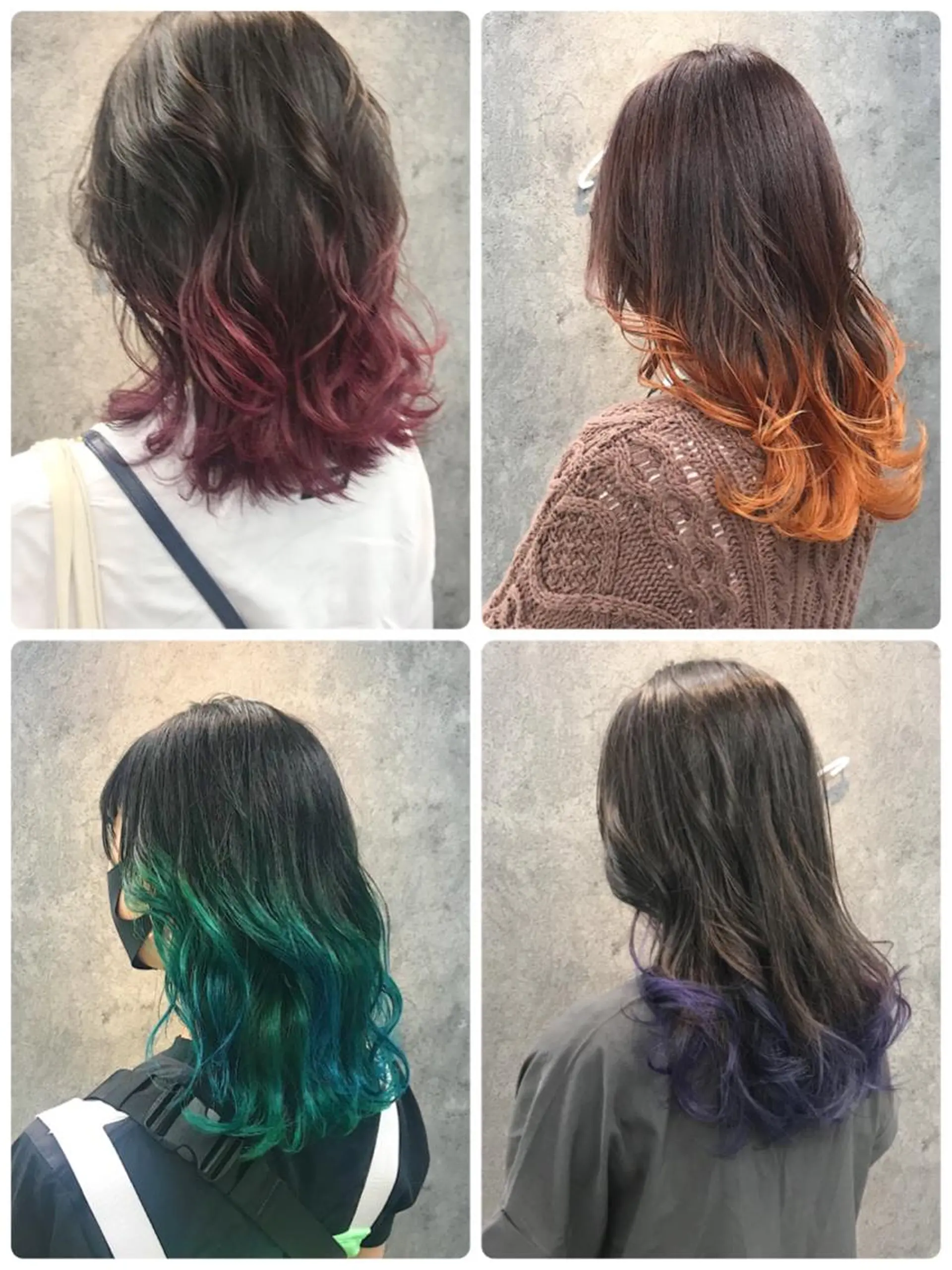 ミディアム ヘアカラー トリートメント 所渉/韓国レイヤー /ウルフカットのヘアスタイル