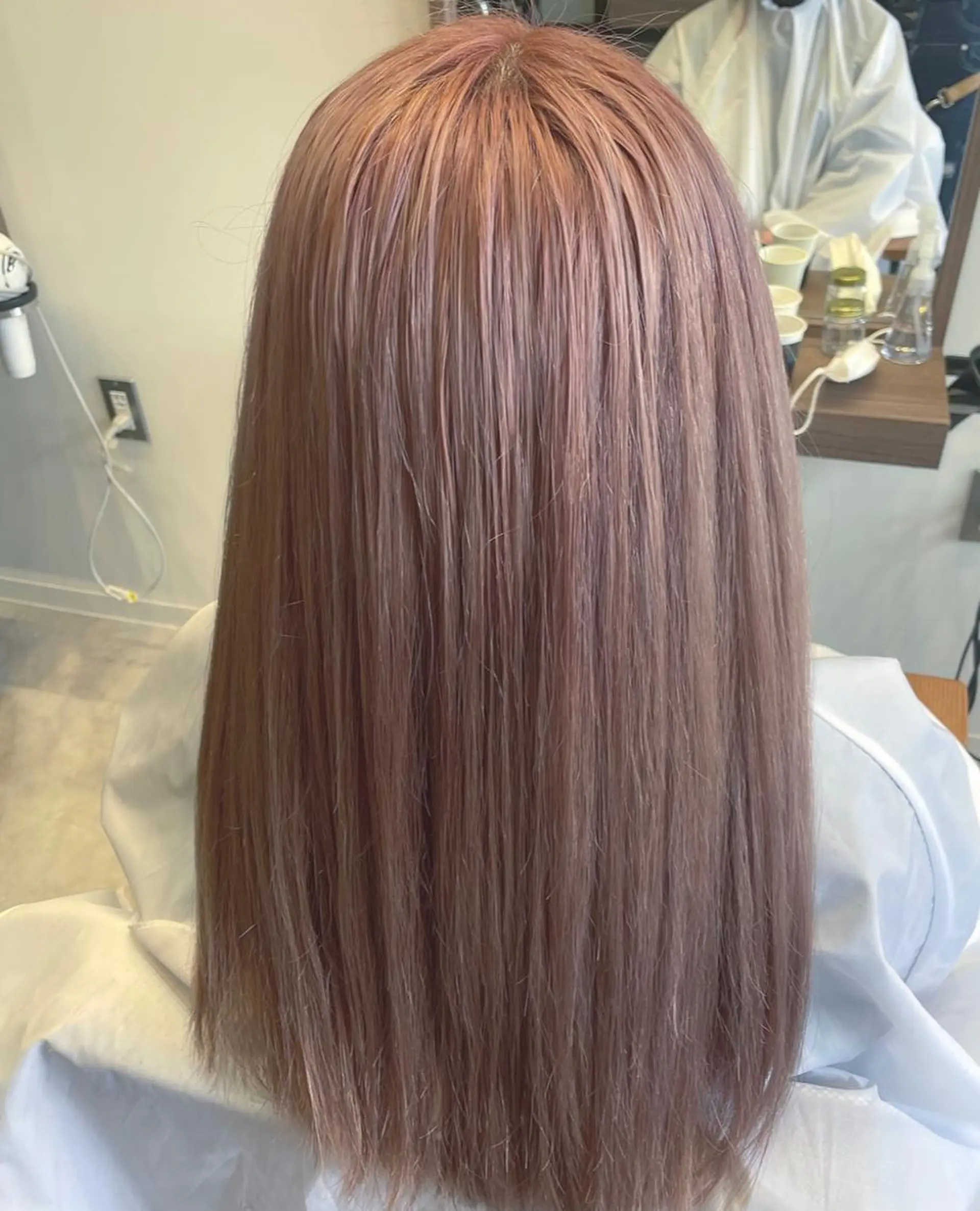 ロング 韓国レイヤー/髪質 改善/縮毛🤍吉田のヘアスタイル