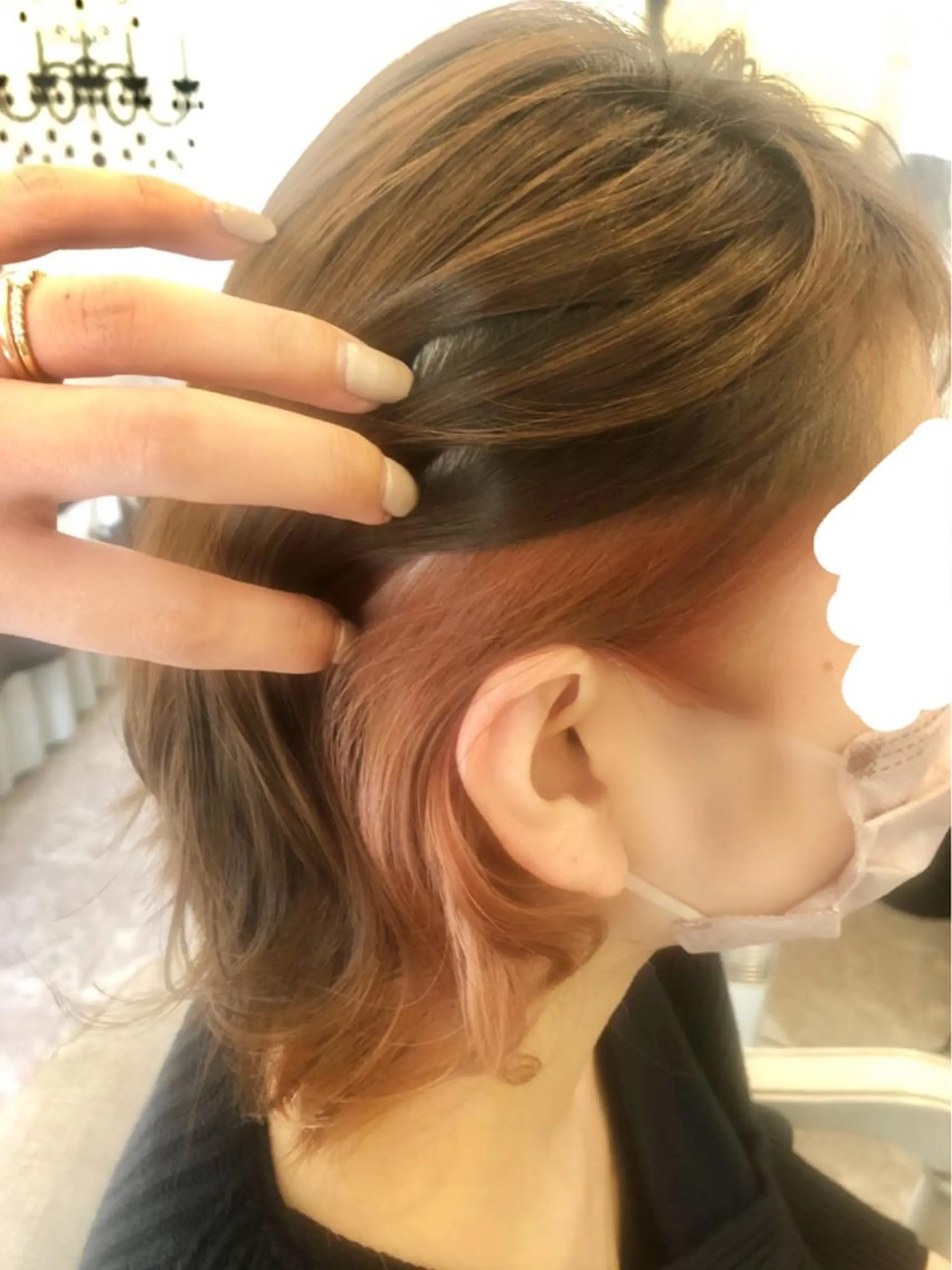 ミディアム La.fleur ラ.フルールのヘアスタイル