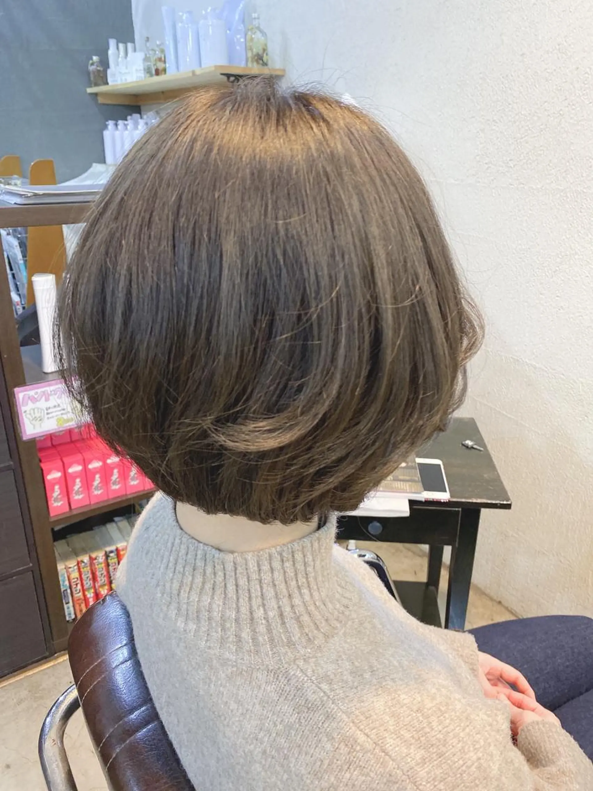 ショート カラー カット ヘアカラー 桜田 修未のヘアスタイル