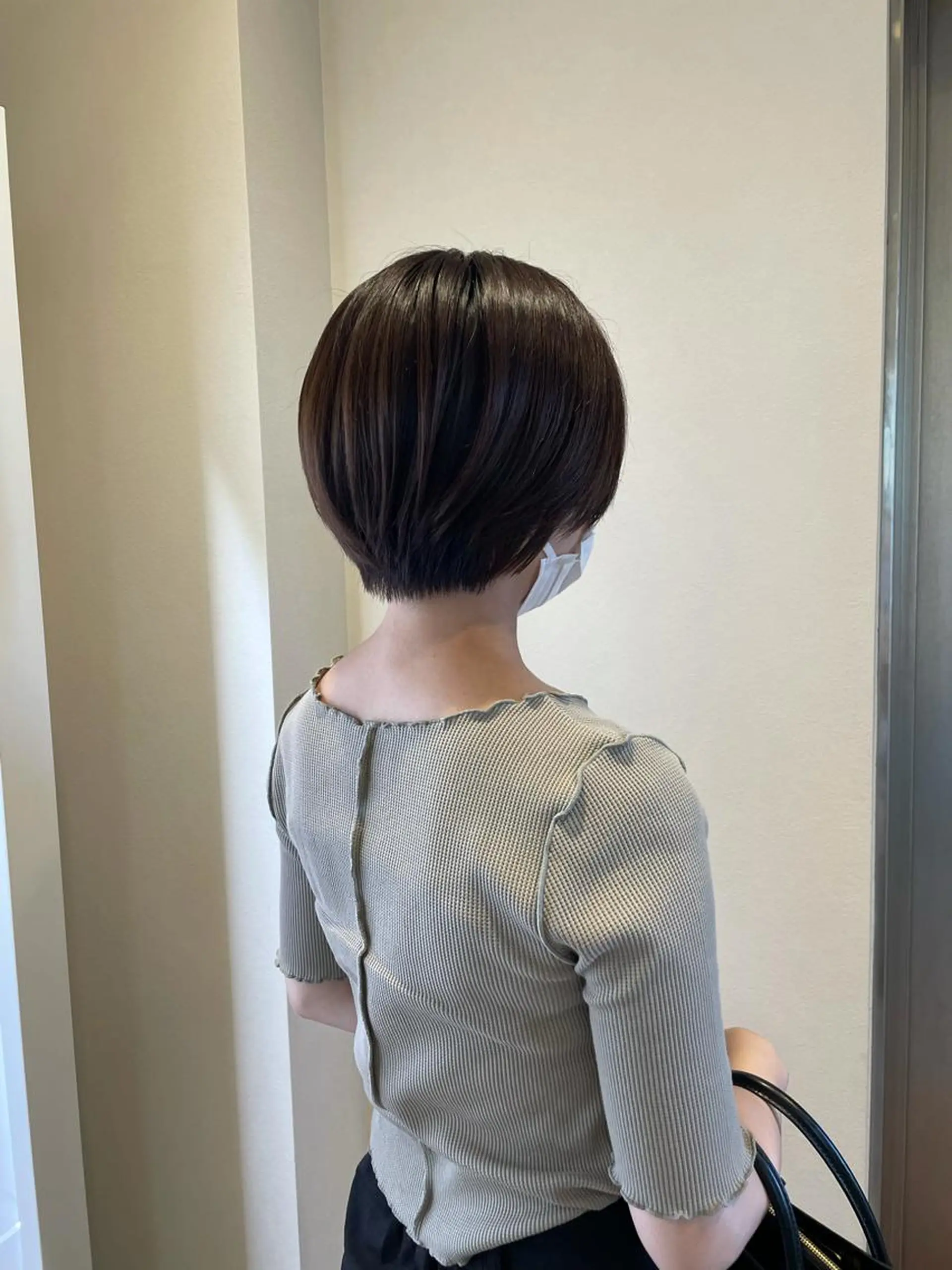 ショート ショートボブ ボブ 伸ばしかけ ショートヘア 🍪ﾖｼｲﾊﾙﾈ🍪 ﾗﾍﾞﾝﾀﾞｰｶﾗｰのヘアスタイル