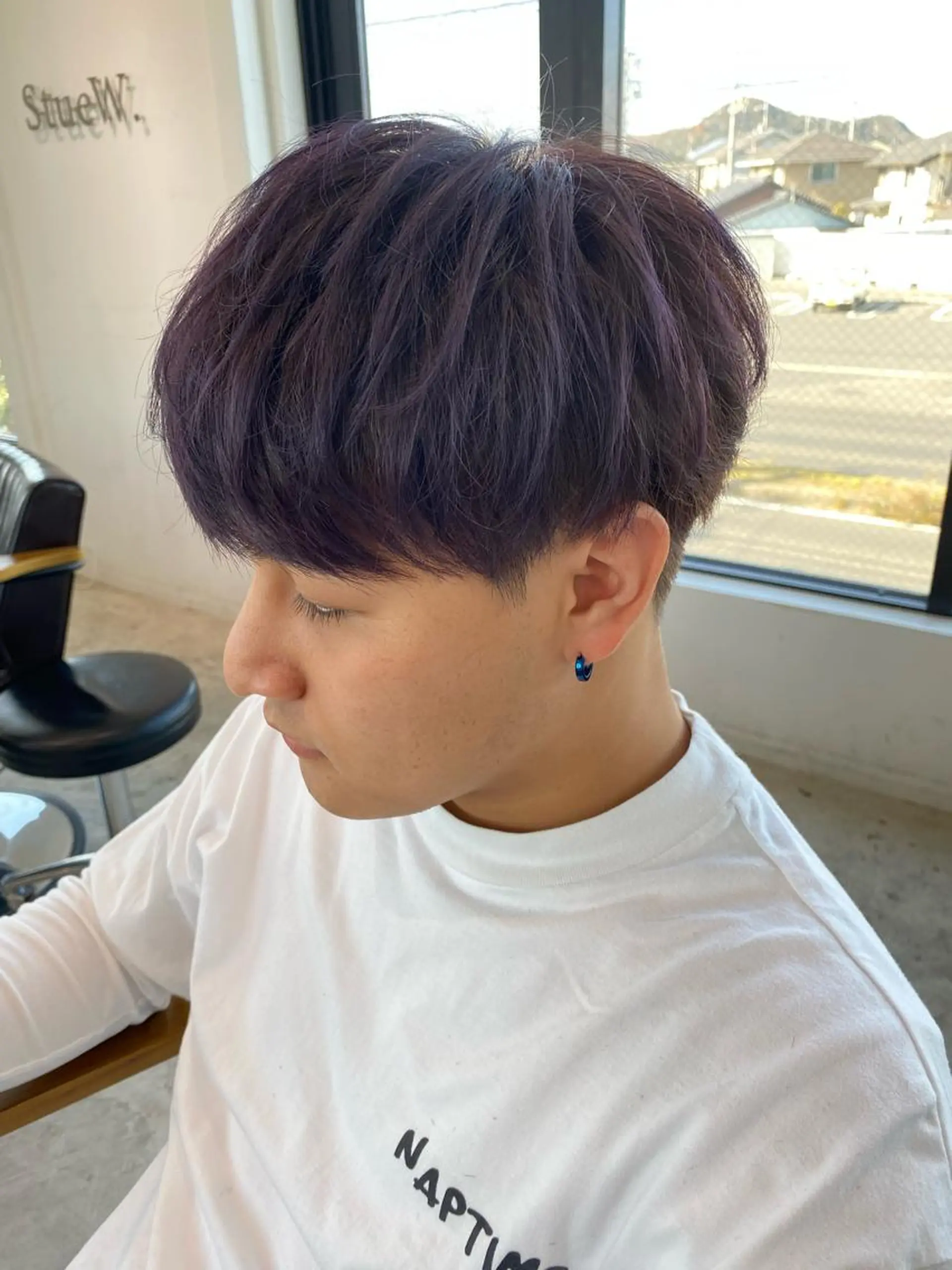 ショート メンズ カット ヘアカラー 【メンズ特化】岩瀬 武【メンズパーマ】のヘアスタイル