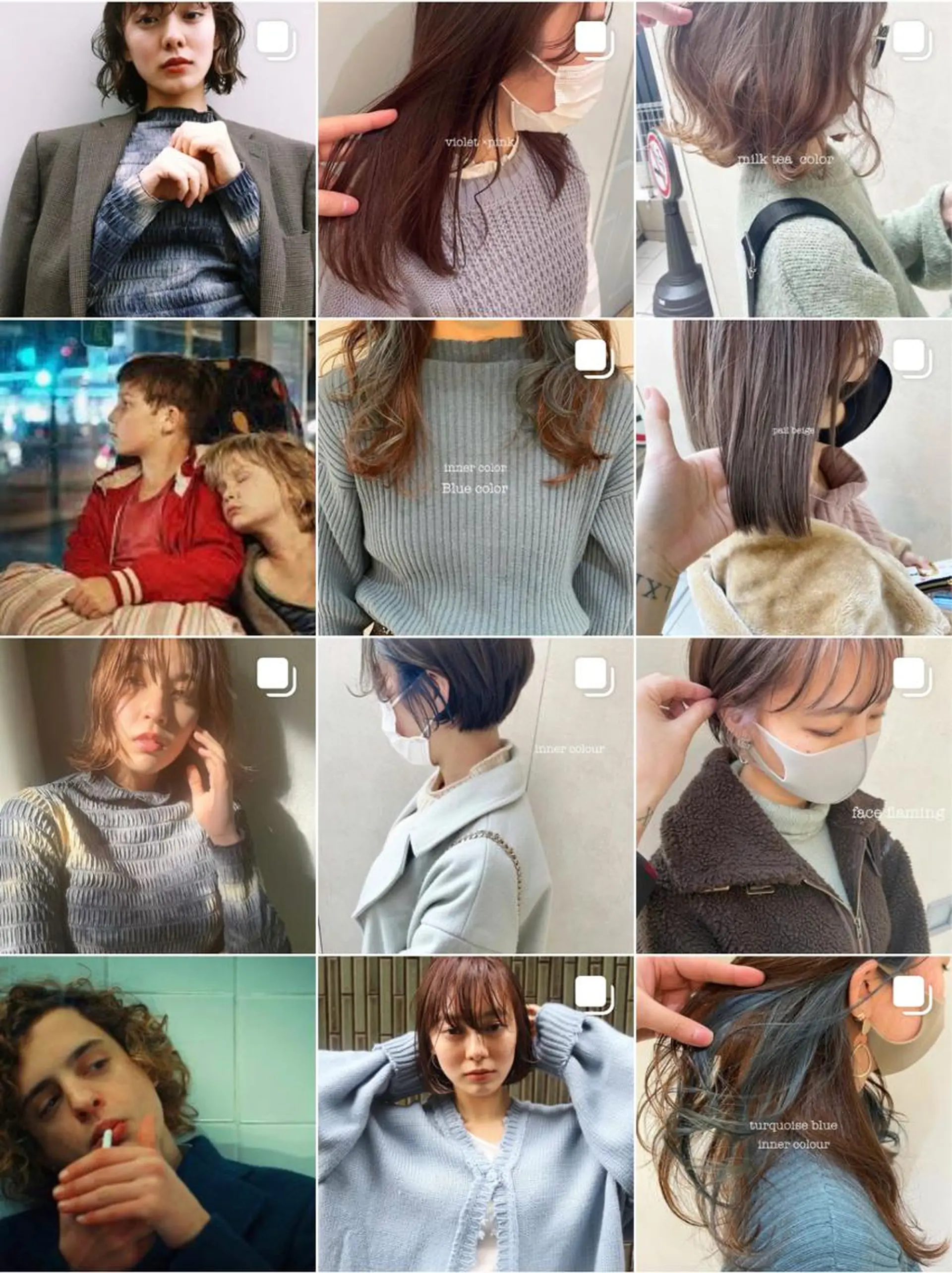 ショート ボブ ケアブリーチ/ エクステ/レイヤーのヘアスタイル