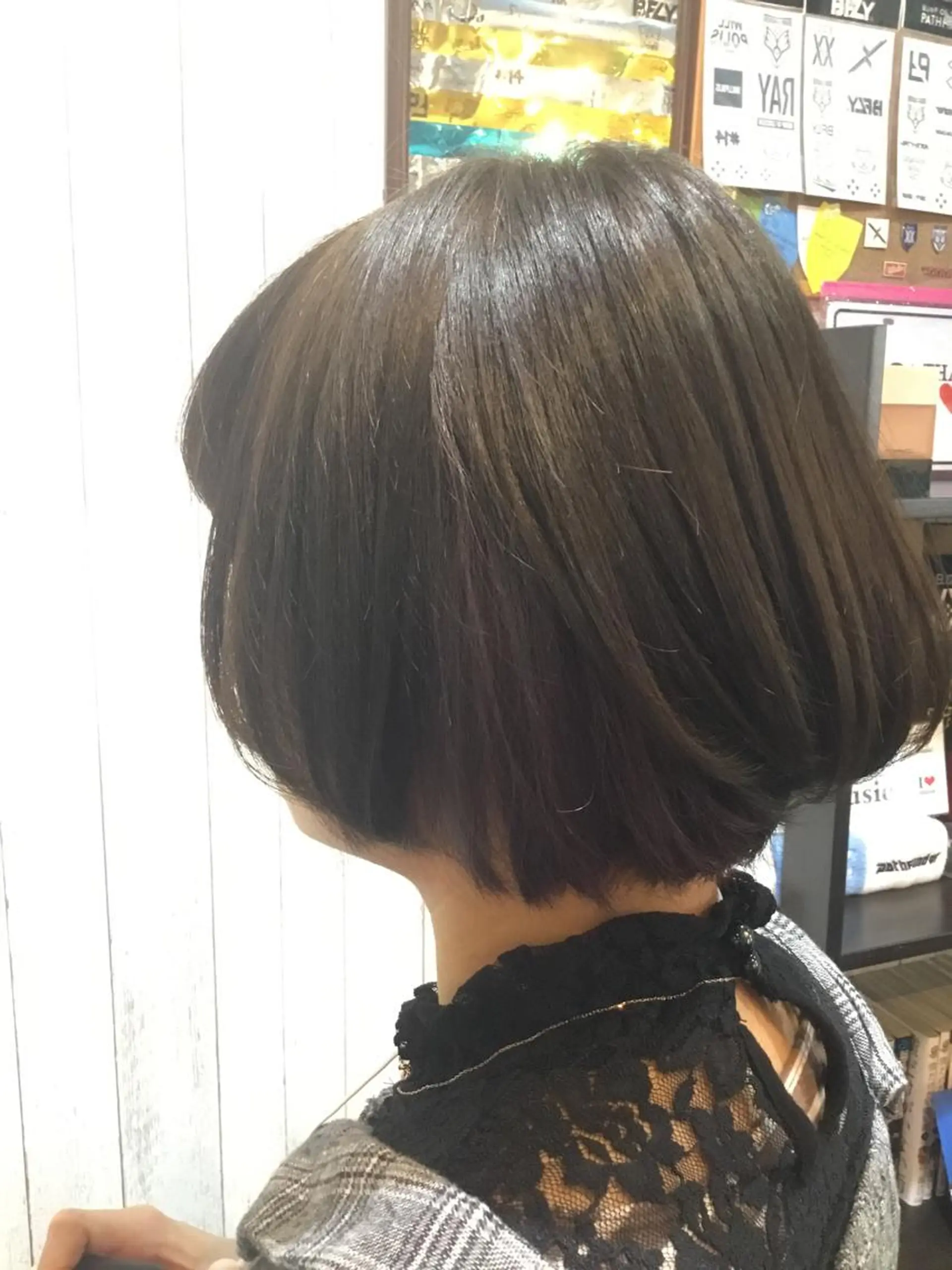 ショート カラー 金崎 新吾のヘアスタイル