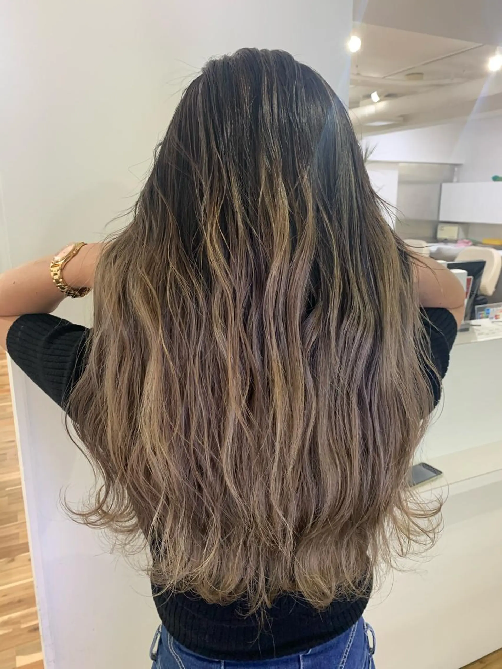 ロング カラー Reb_keiji 👑小倉圭司のヘアスタイル