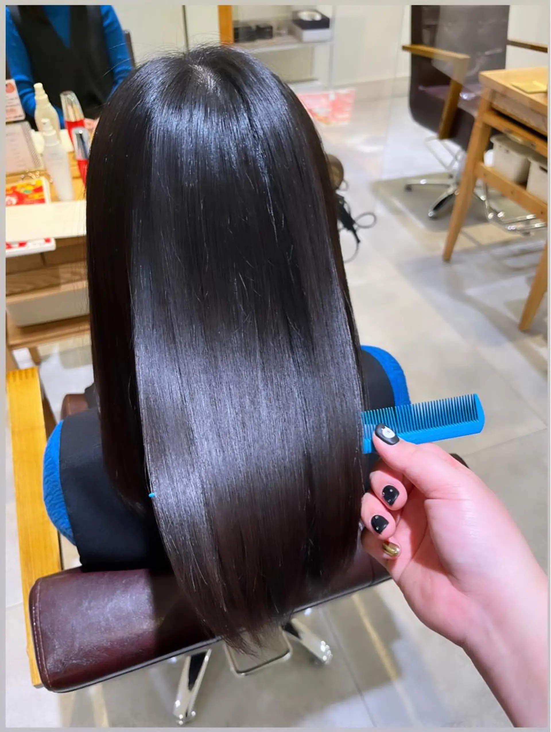 セミロング 髪質改善 トリートメント BLENDby happiness所属・KAORU/絹髪 /髪質改善/奈良のヘアスタイル