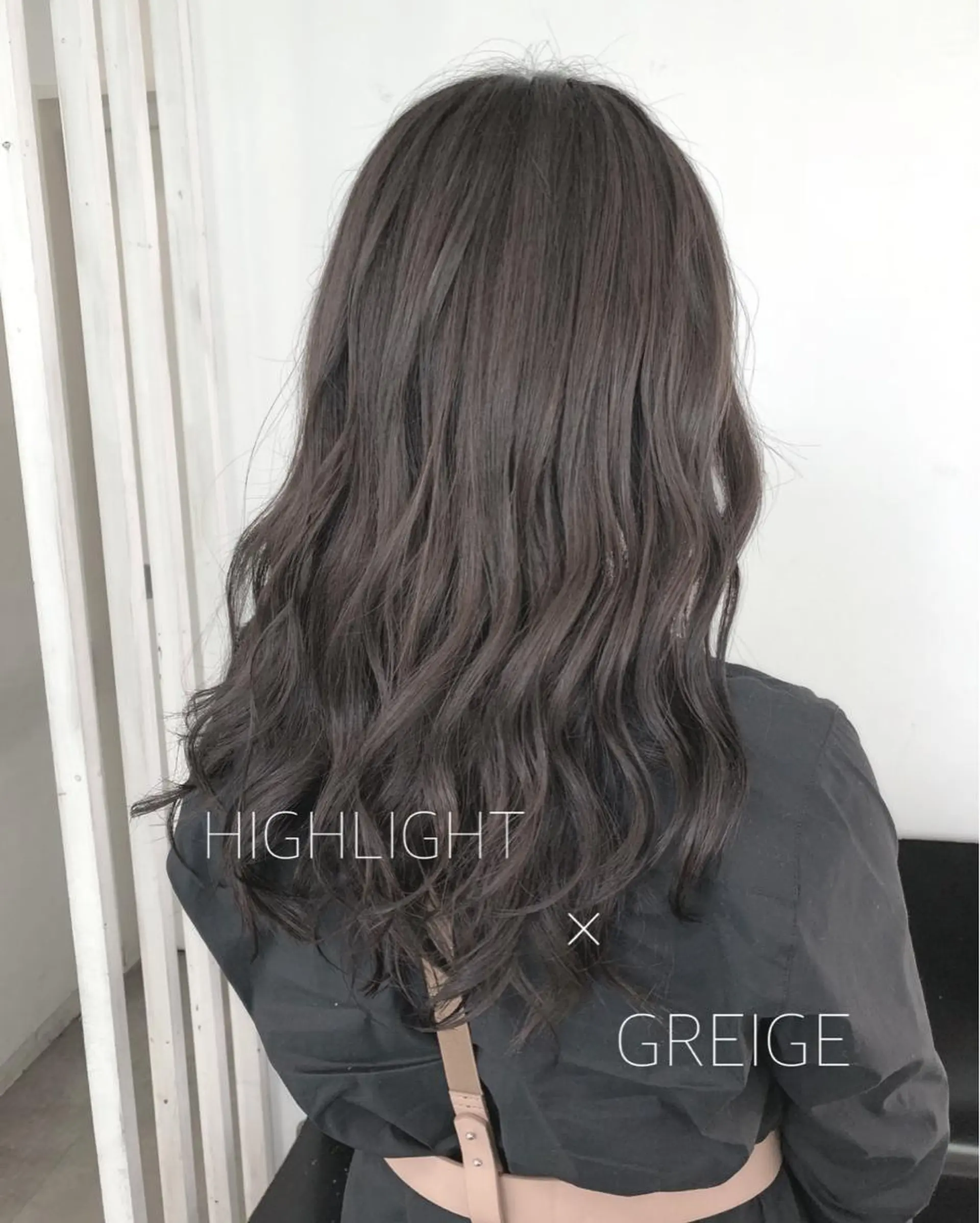 ロング カラー ヘアアレンジ 榎園 由美のヘアスタイル