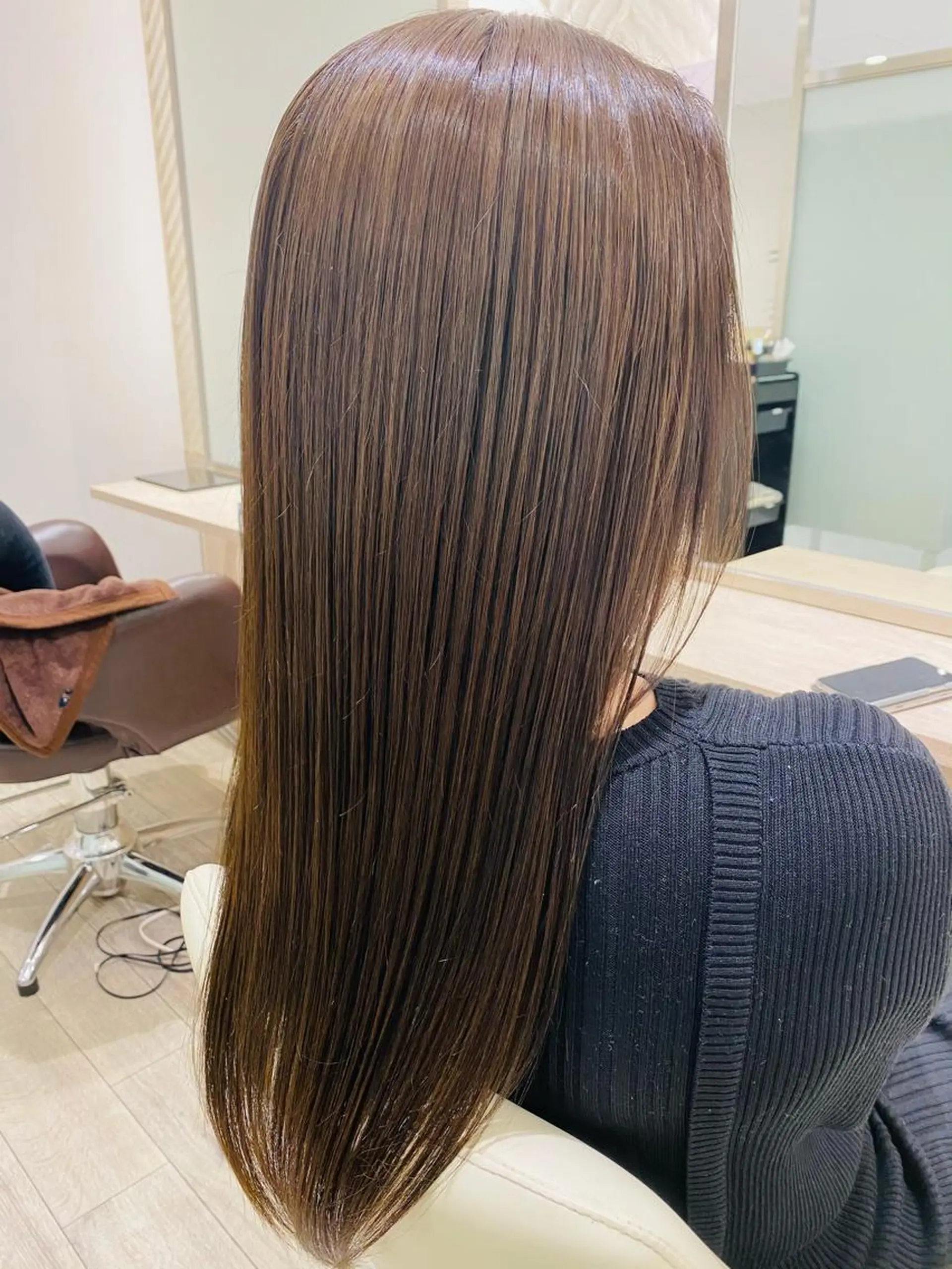 ロング 韓国レイヤー/ 顔周り💕田中将吾のヘアスタイル