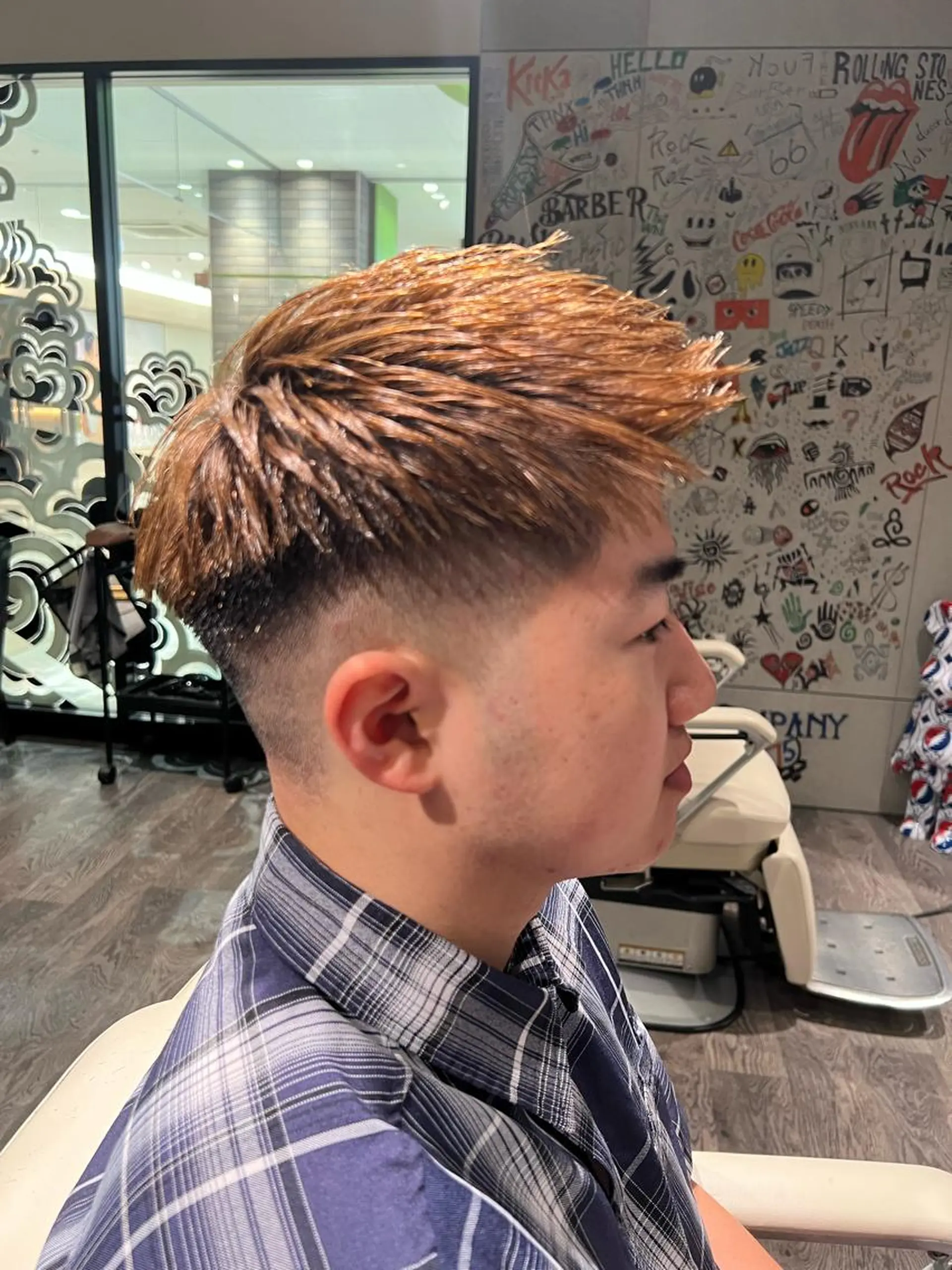 メンズ フェードカット SON＆MARLEY'S BAR BER所属・江口 沙良のヘアスタイル