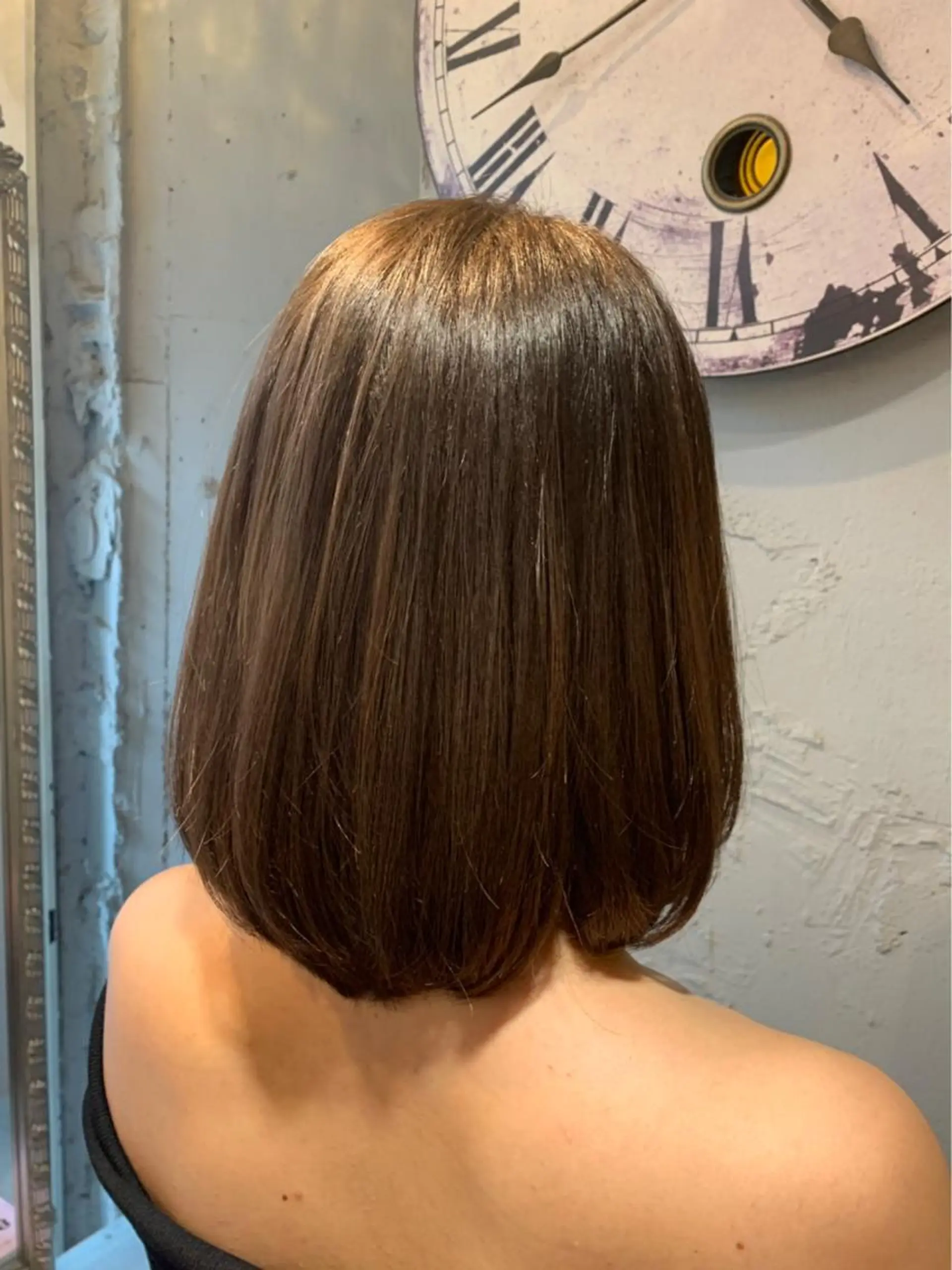 ミディアム カラー ハイライトカラー 3Dハイライト ハイライト カット ヘアカラー ハイライト／レイヤー 木下翔太のヘアスタイル