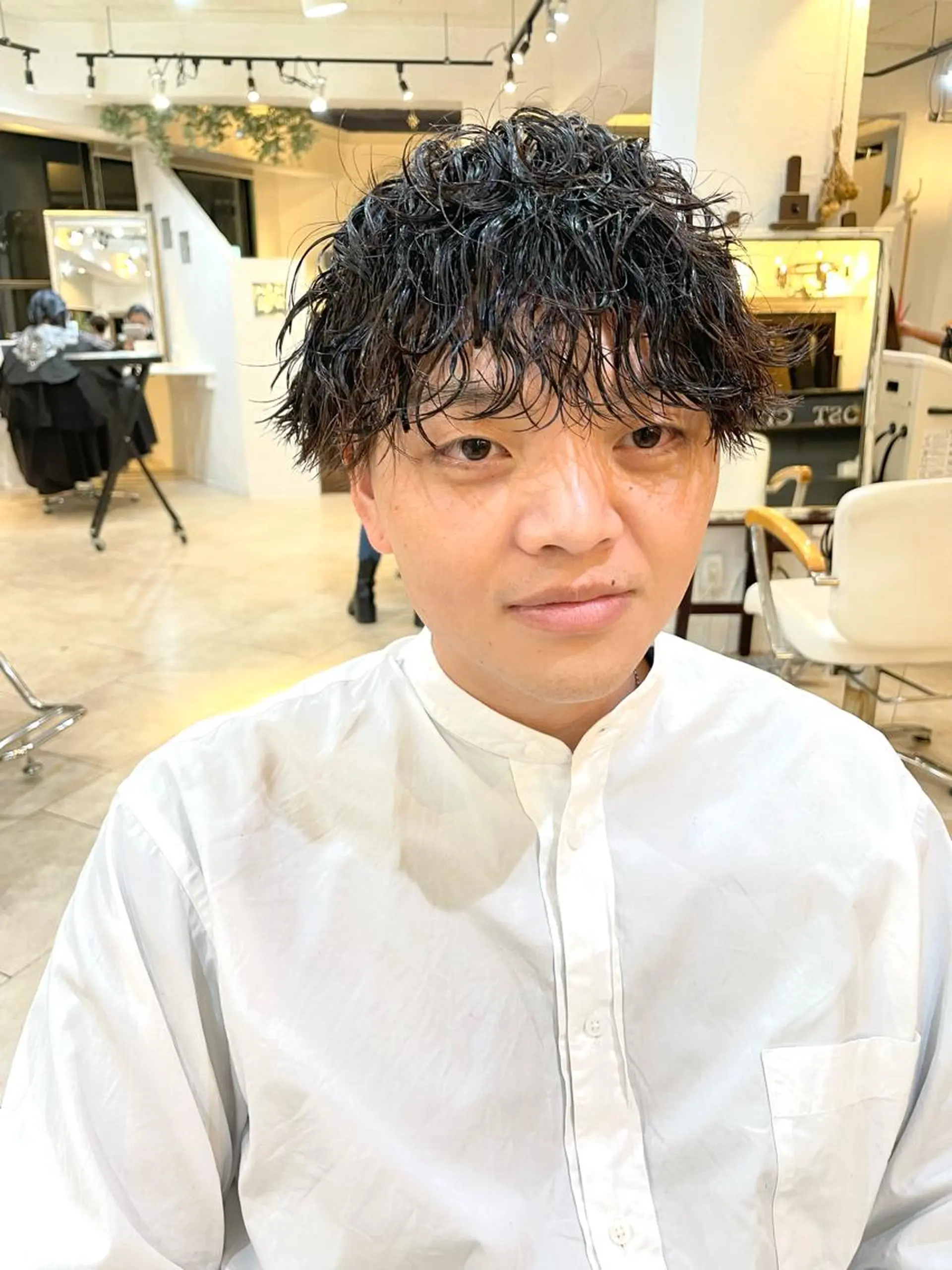パーマ メンズ あしかが ゆいとのヘアスタイル