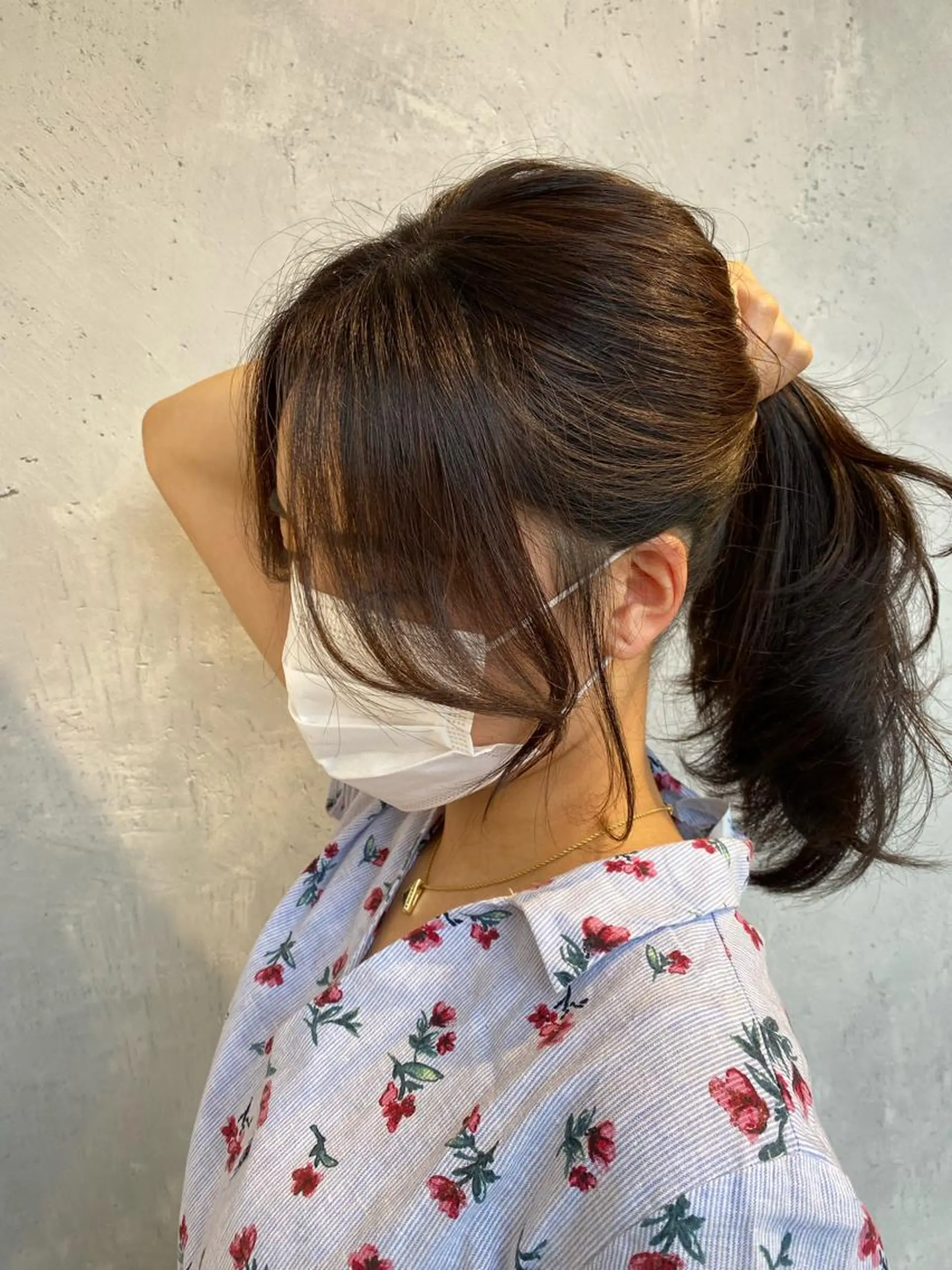 ロング カラー ヘアアレンジ 韓国風ヘア レイヤーカット 【艶髪×韓国風】 毛流れ職人 RYOのヘアスタイル