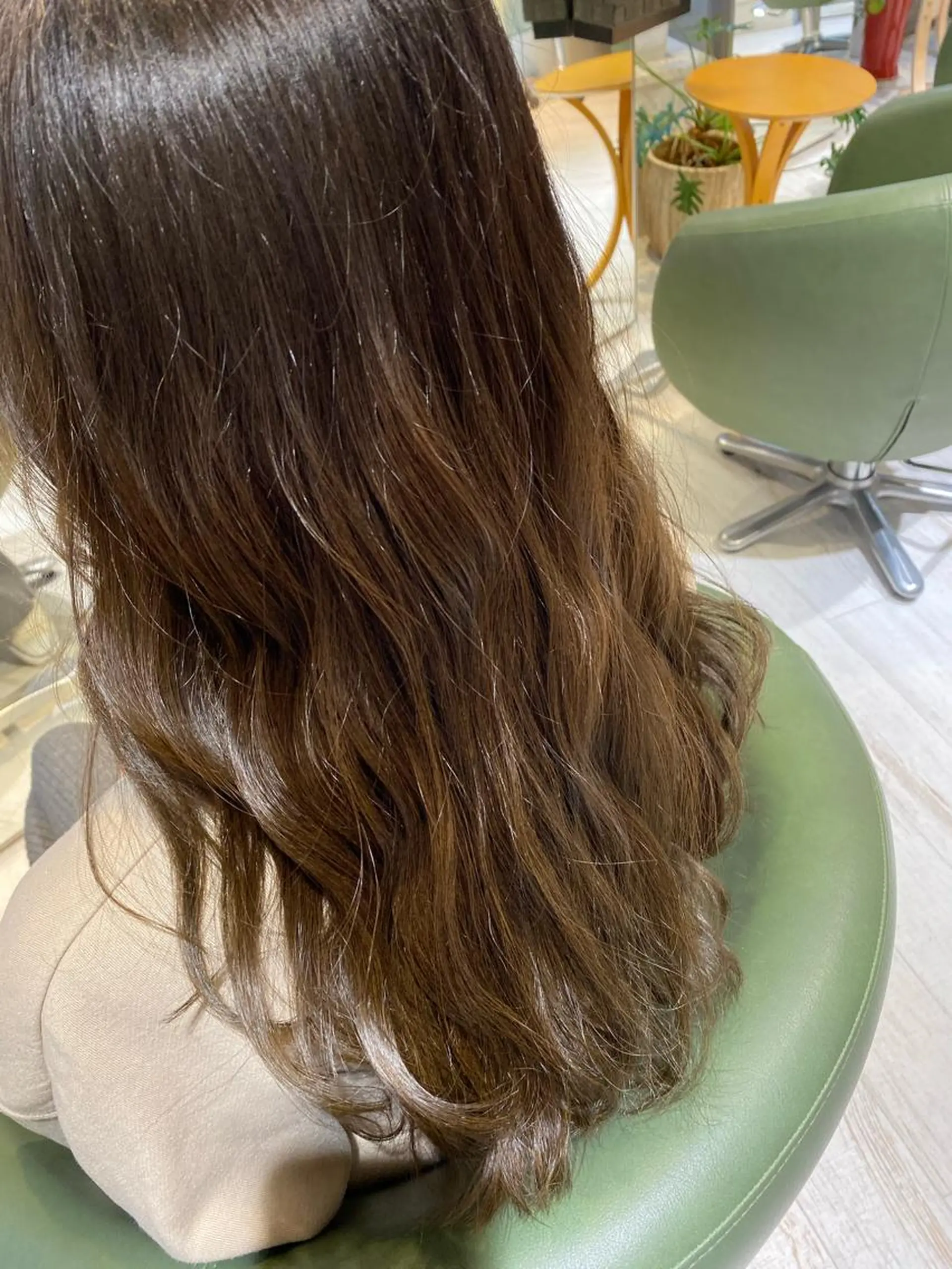 ロング カラー ブラウンカラー ナチュラルブラウン ohana所属・中尾 綺のヘアスタイル