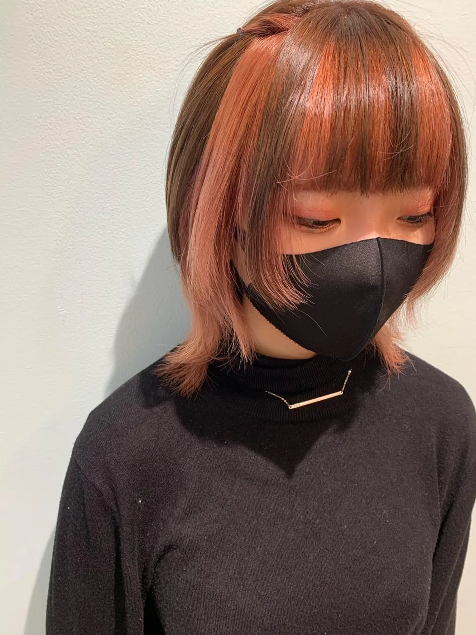 ミディアム カラー ブリーチ 髪質改善&Spa fee by carrefour 大橋店[フィー・バイ・カルフール大橋]所属・stylist Yukieのヘアスタイル