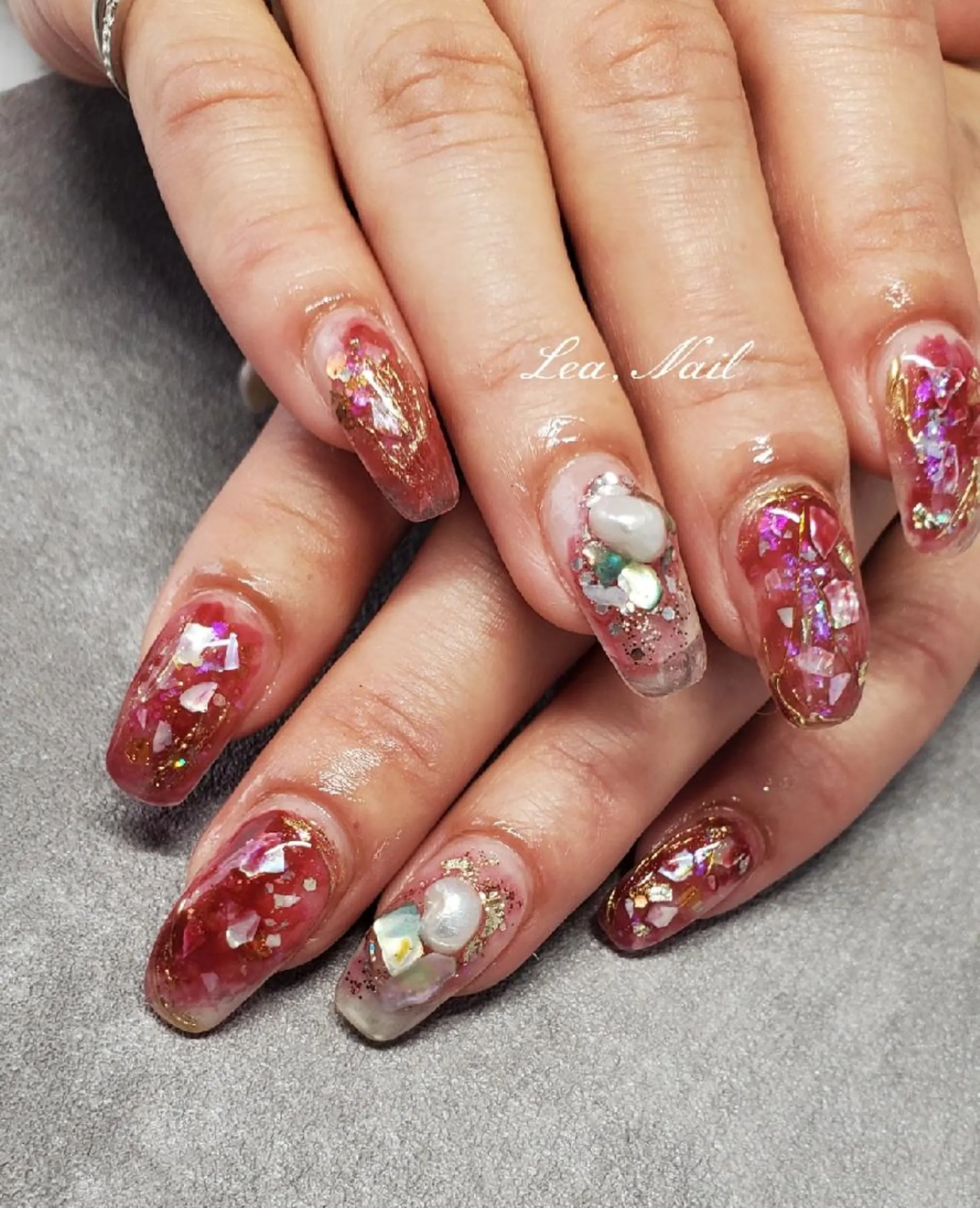 ネイル Lea,Nail所属・松橋 愛のネイルデザイン