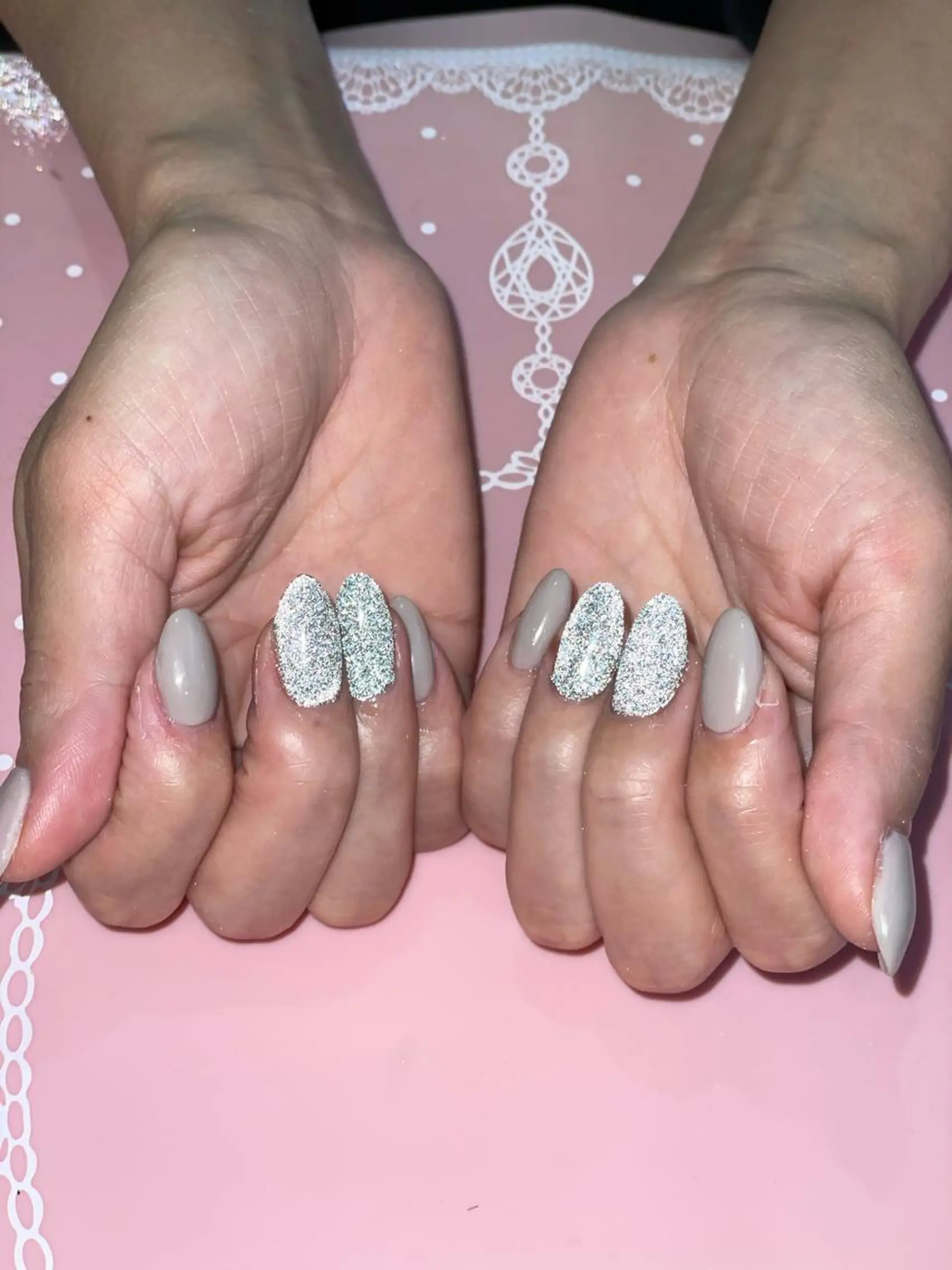 ショート ネイル フラッシュネイル ハンドネイル 《LB》ラブリエ Nail&eyeのマツエク・マツパデザイン