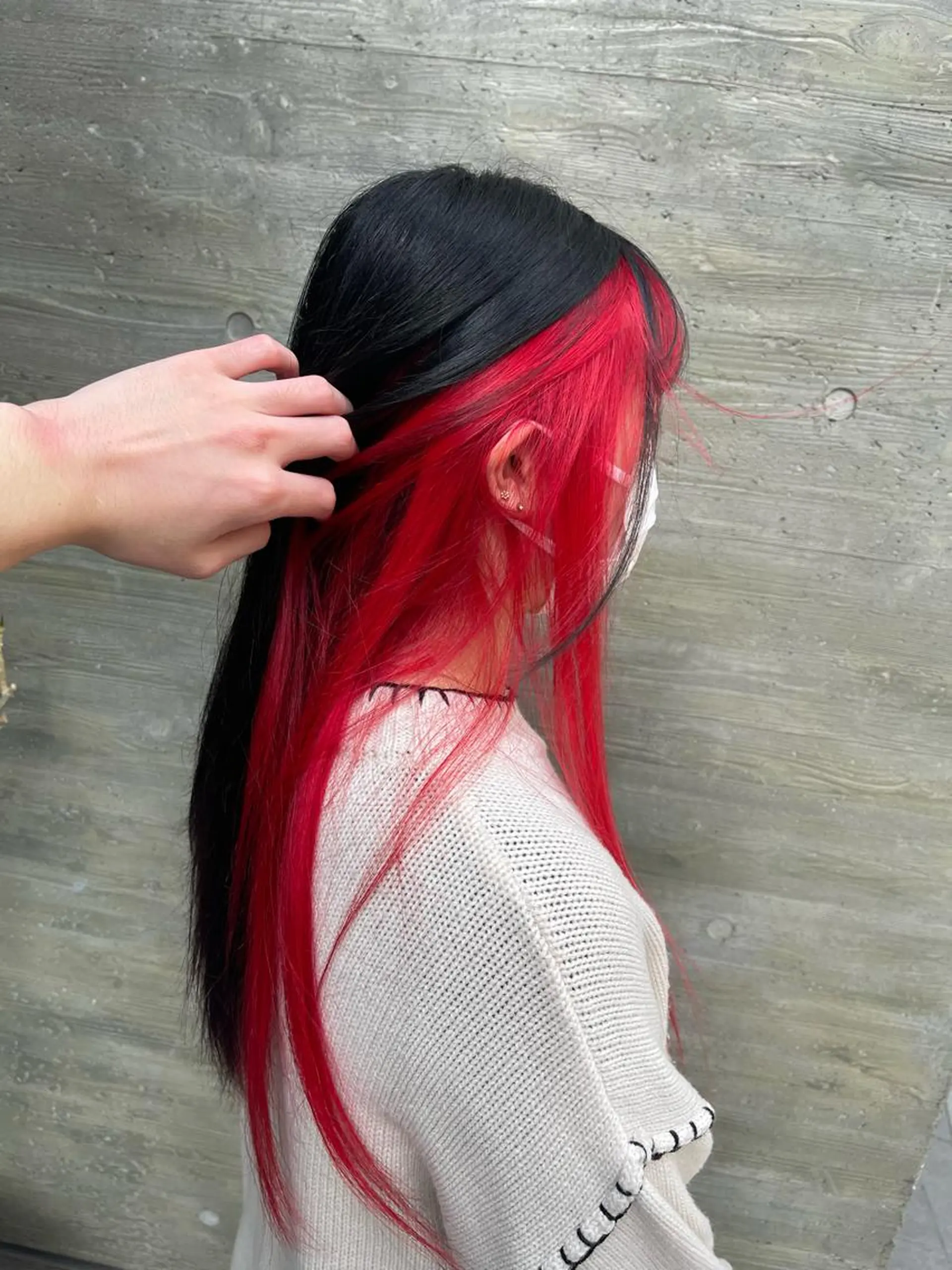 セミロング カラー カット ヘアカラー トリートメント オージュアソムリエ DAIKI⭐️のヘアスタイル