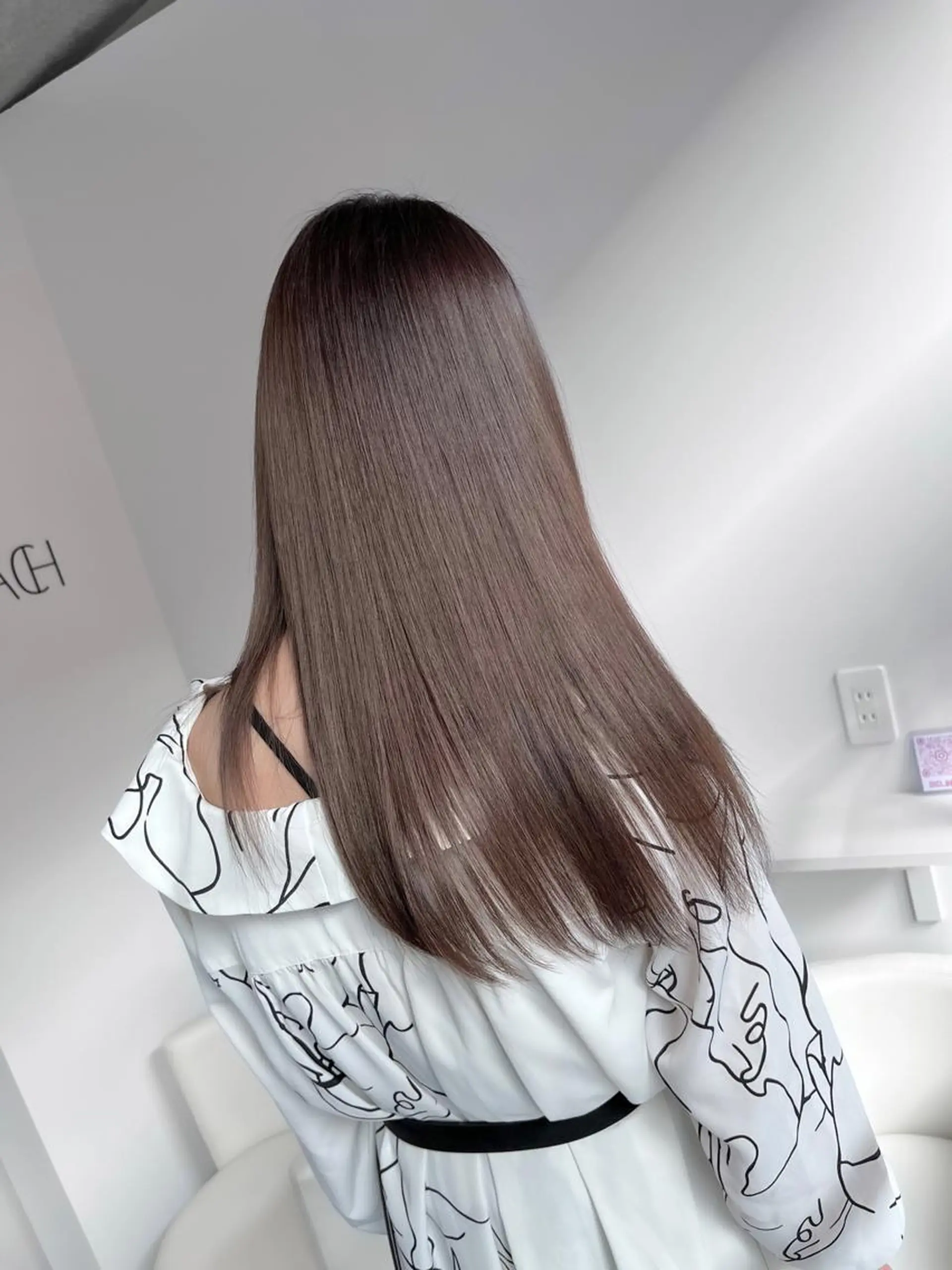 セミロング 髪質改善/艶カラー 前川南のヘアスタイル