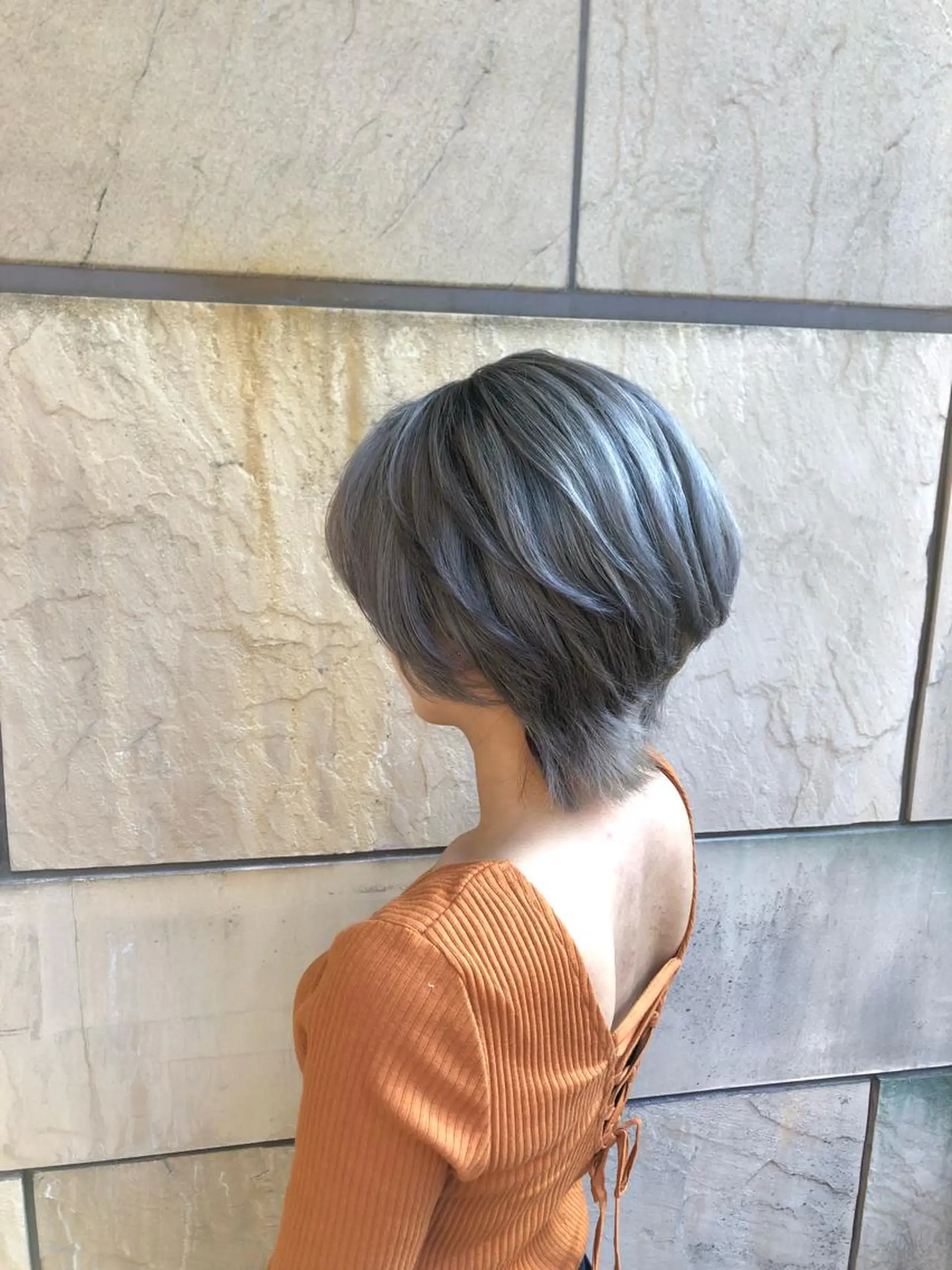 ショート カラー 髪質改善 MAKIのヘアスタイル