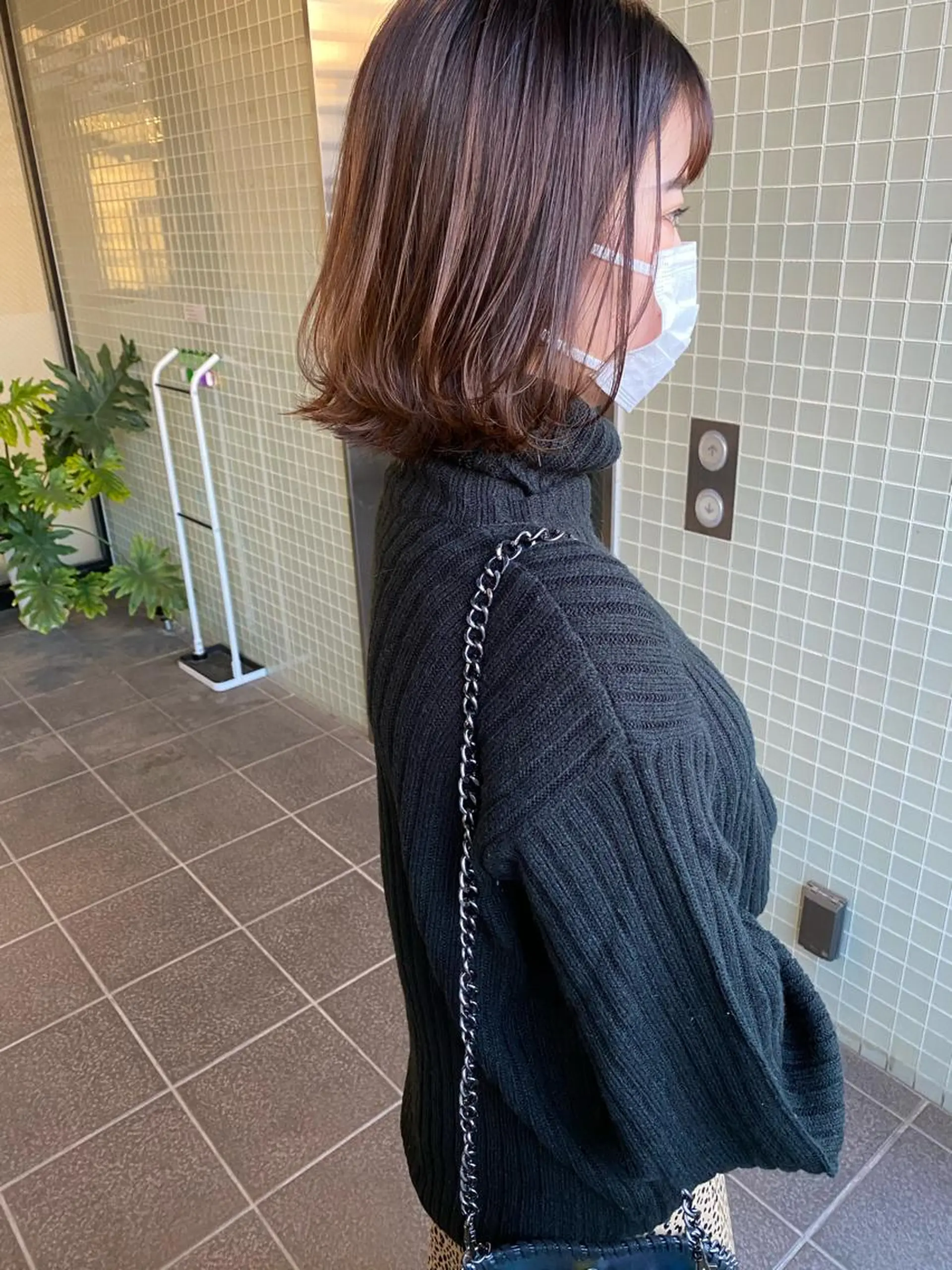 ショート カラー パーマ ヘアアレンジ ネイル マツエク・マツパ カット umu.［韓国ヘア /ダウンパーマ］のヘアスタイル